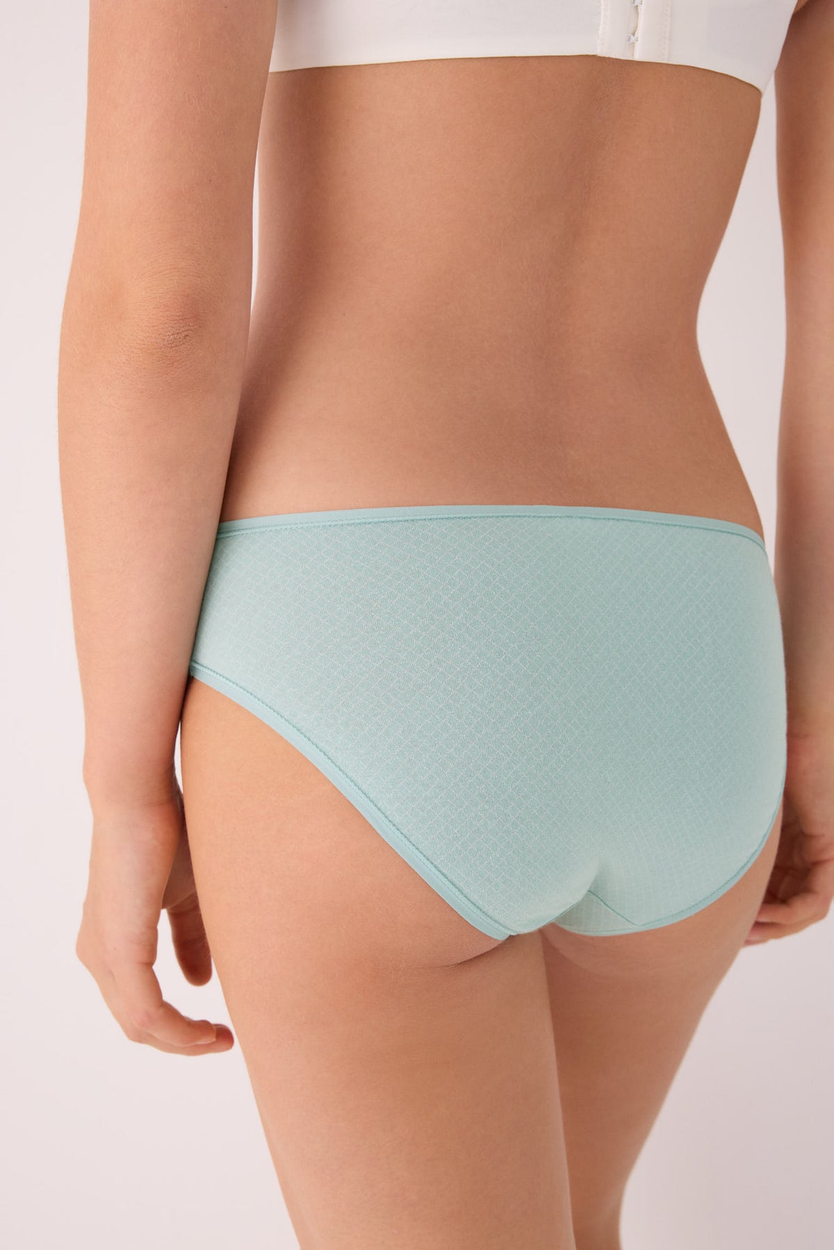 Pack de 6 bragas midi de algodón estampadas