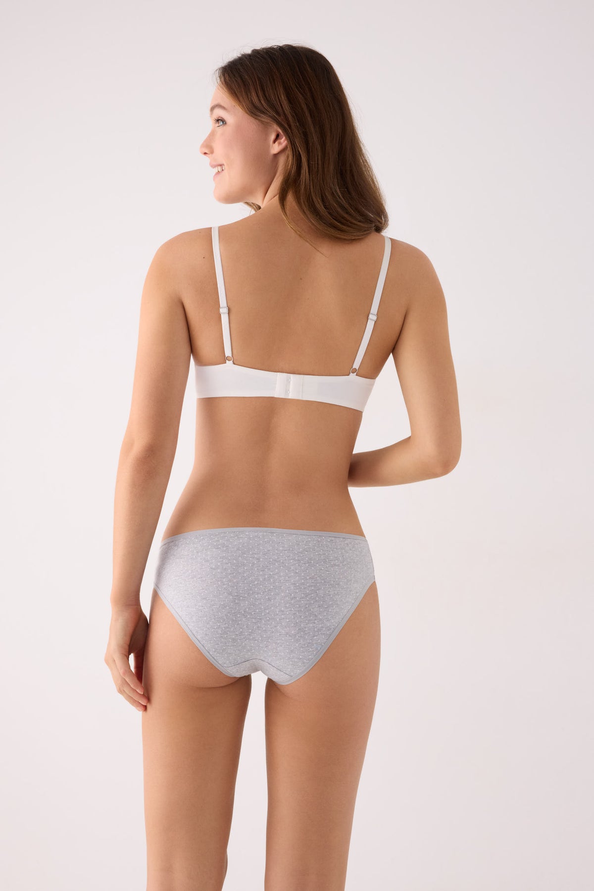 Pack de 6 bragas midi de algodón estampadas