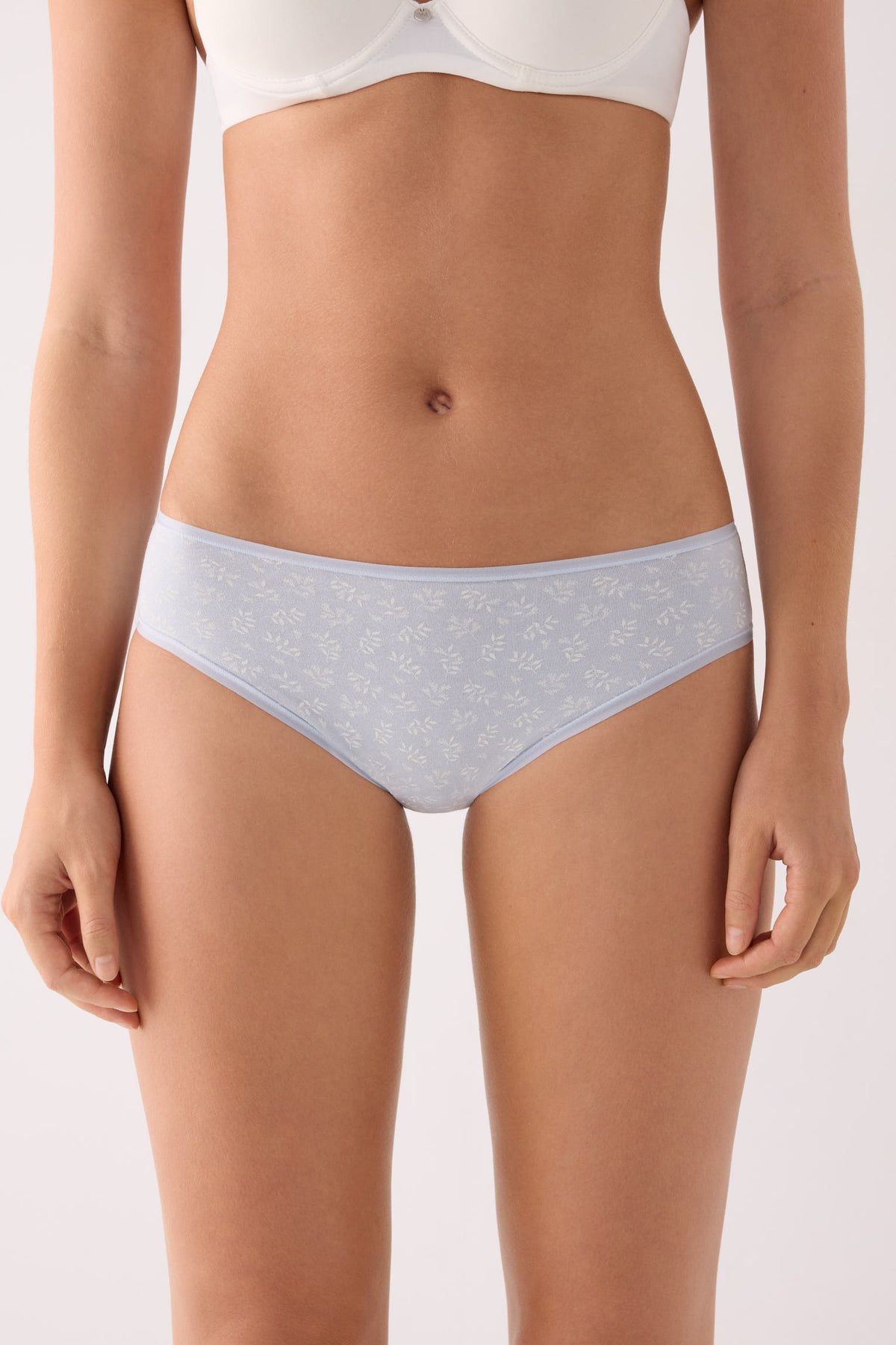 Pack de 6 bragas midi de algodón estampadas
