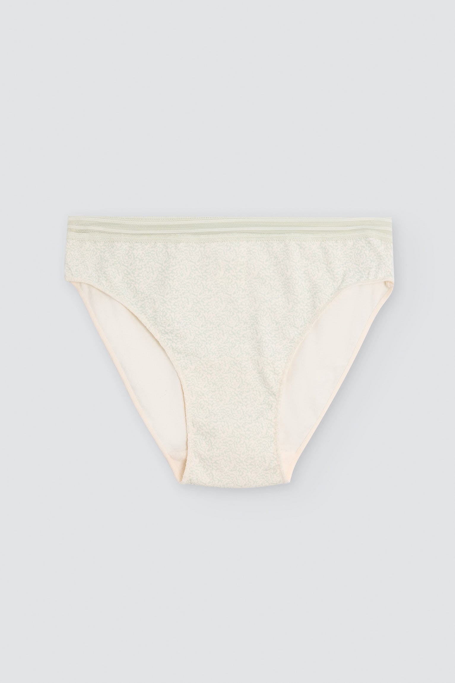Pack de 2 bragas midi algodón verde