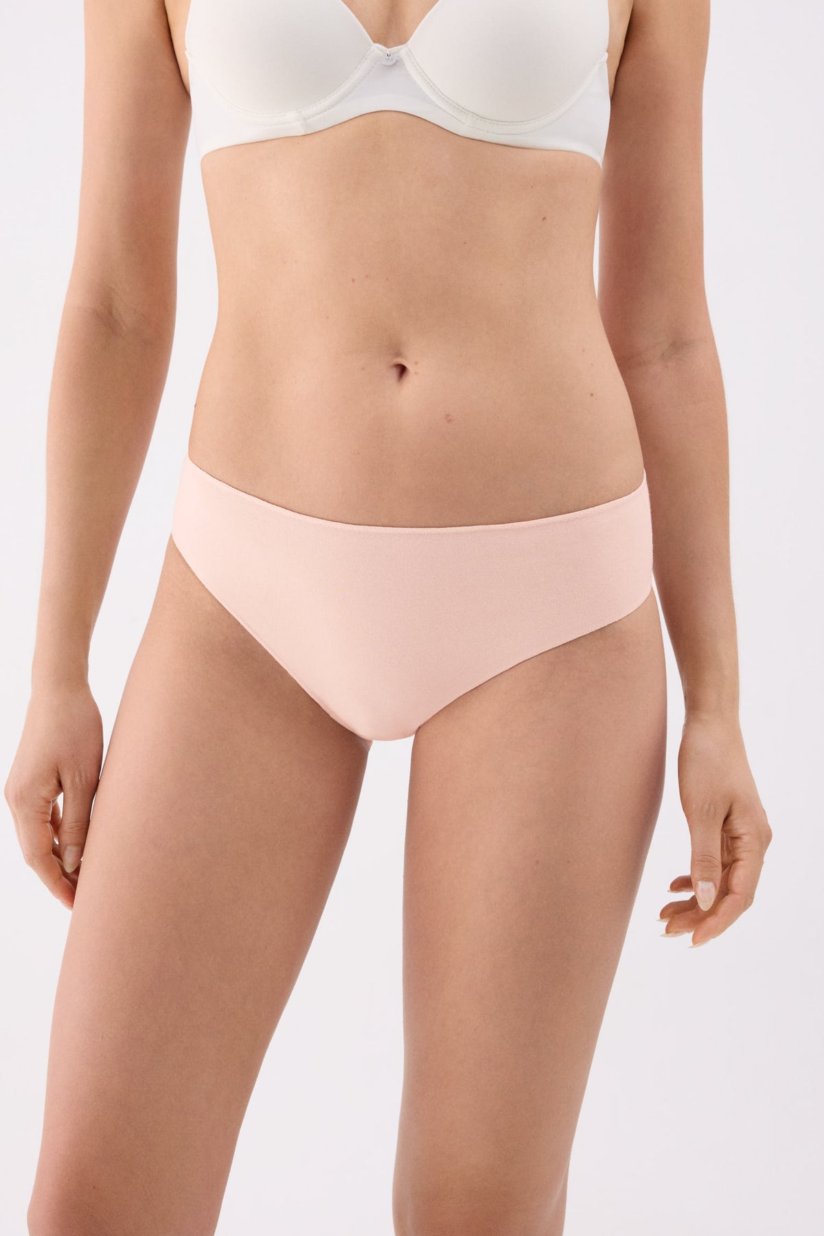 Pack de 3 bragas midi de algodón colores fríos