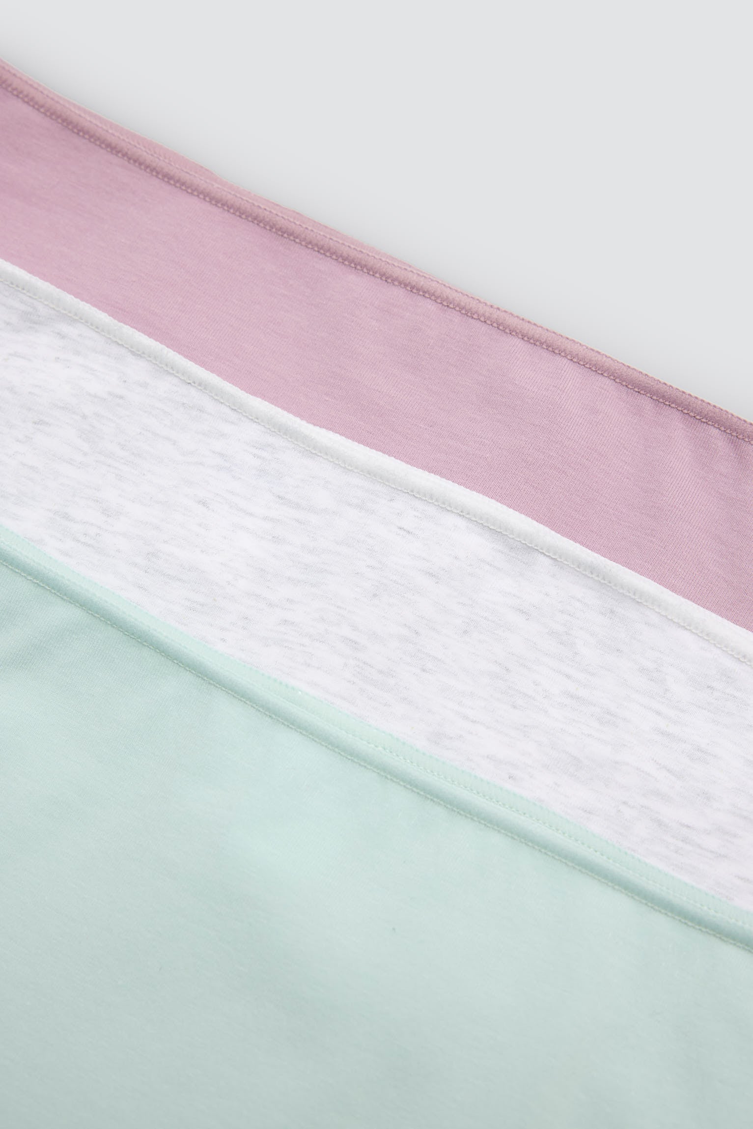 Pack 3 bragas altas algodón básicas - Ysabel Mora