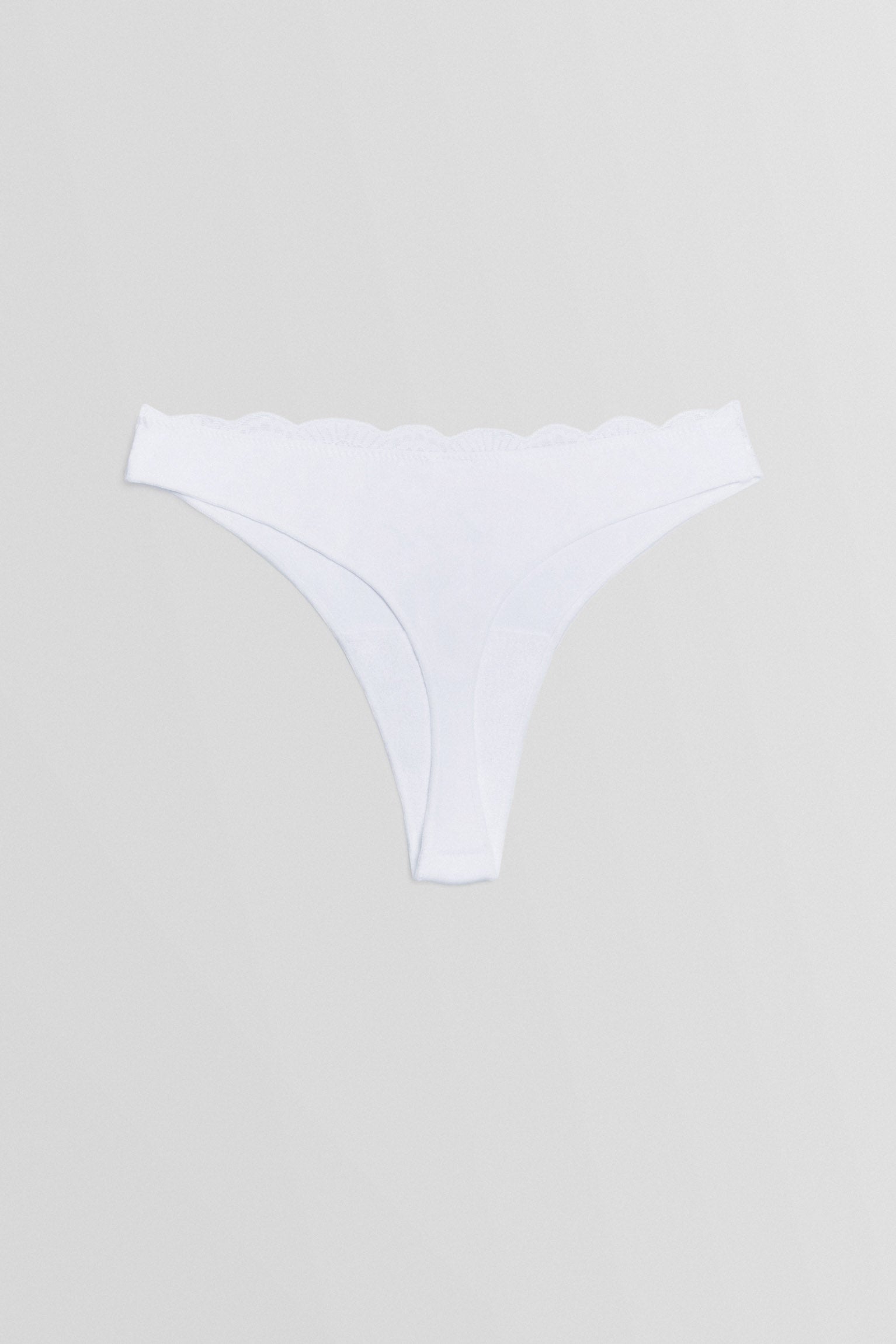 Tanga lencero blanco