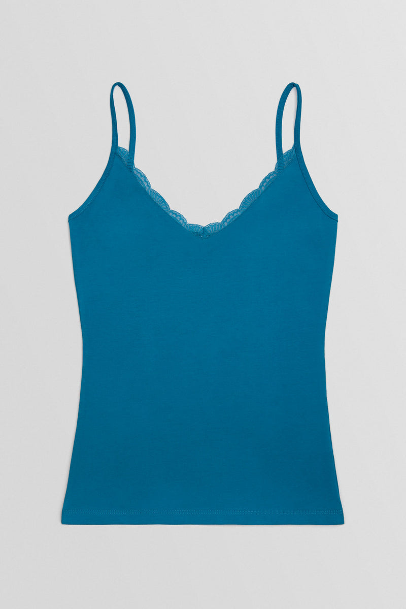 19687-2-camiseta-tirantes-mujer-ysabel-mora - Azul