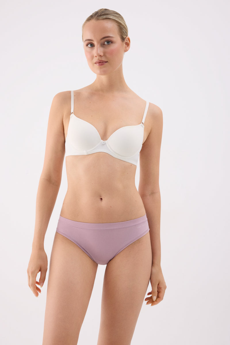 Tanga adapt con acabados invisibles lila