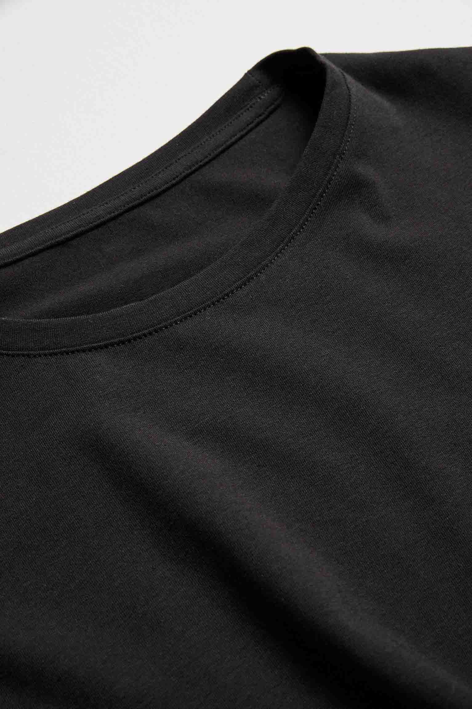 20103 1 camiseta interior manga larga - Negro