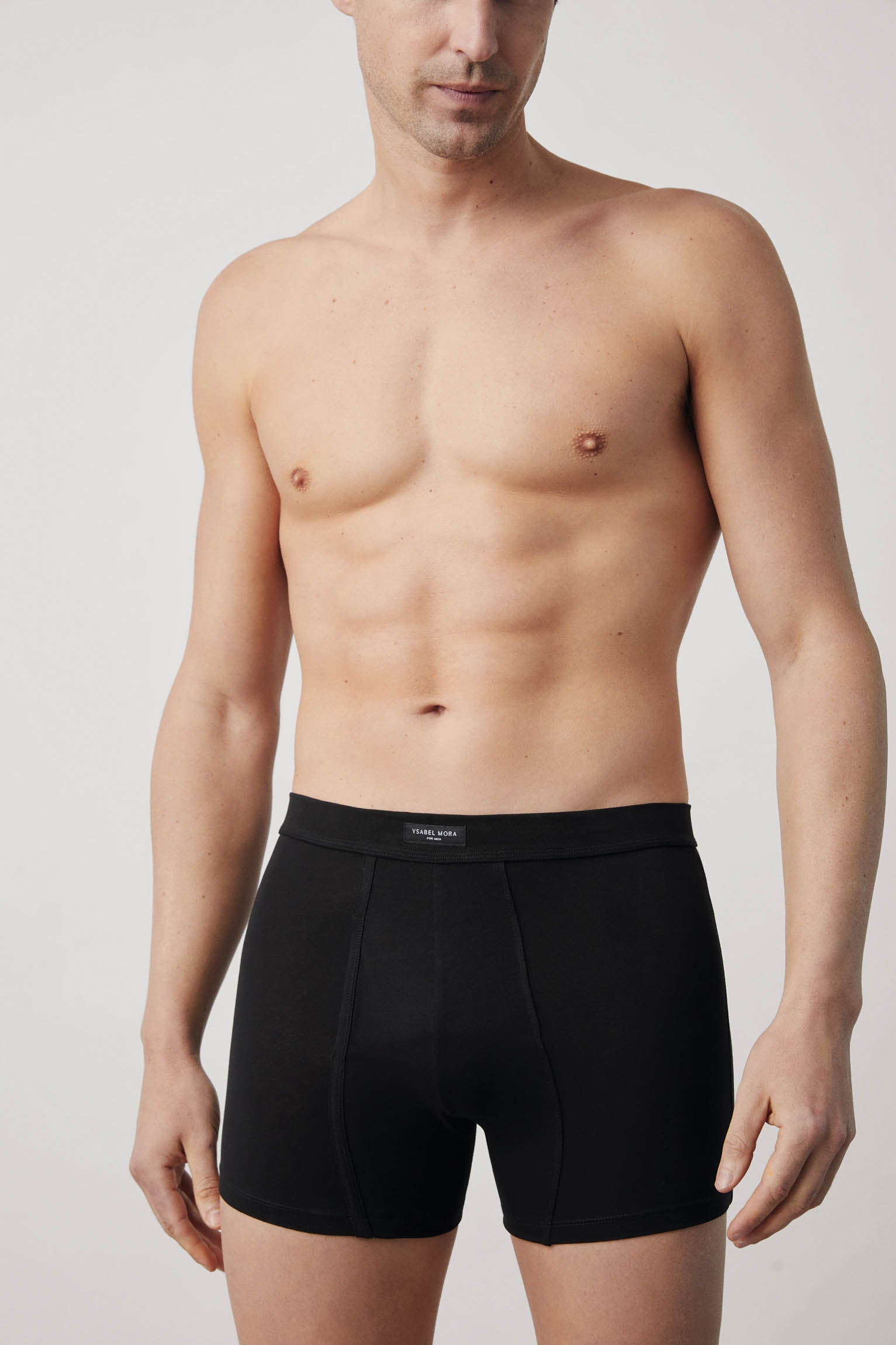 20157-boxer-calzoncillo-transpirable-hombre-3-ysabelmora-negro - Negro