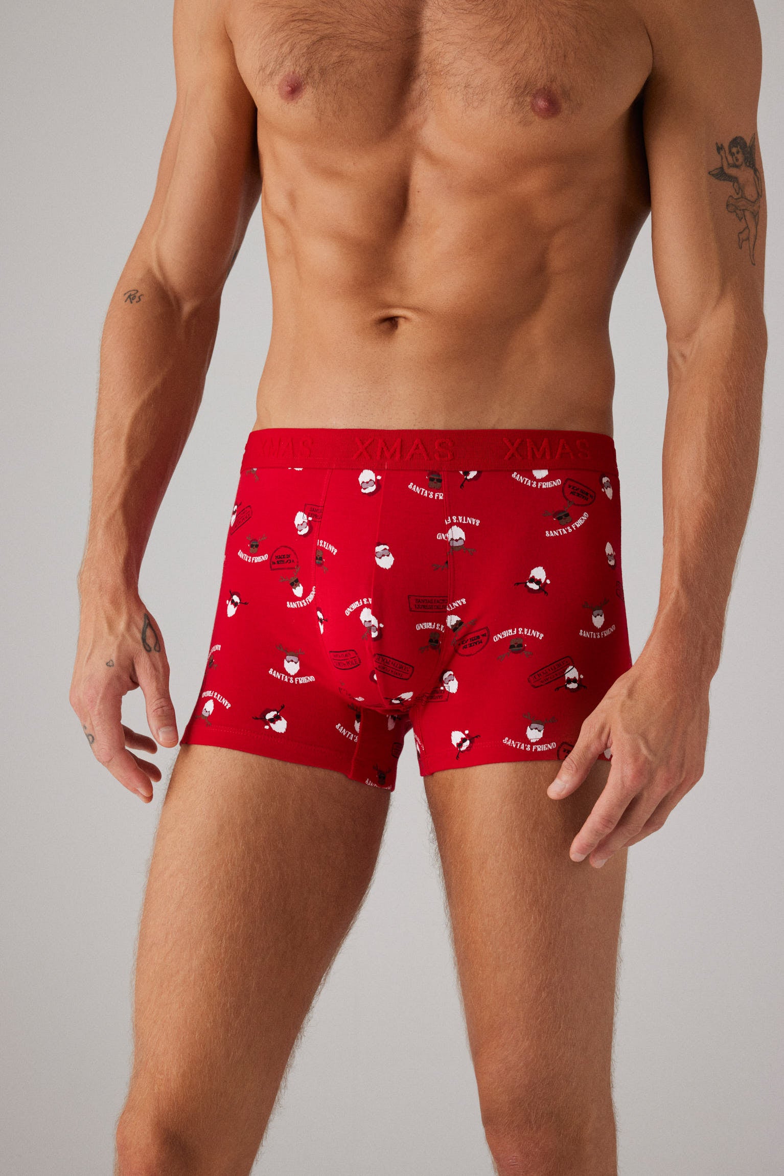 Comprar Calzoncillos Rojos Boxer Navidad Hombre Bóxer Rojo Hombre