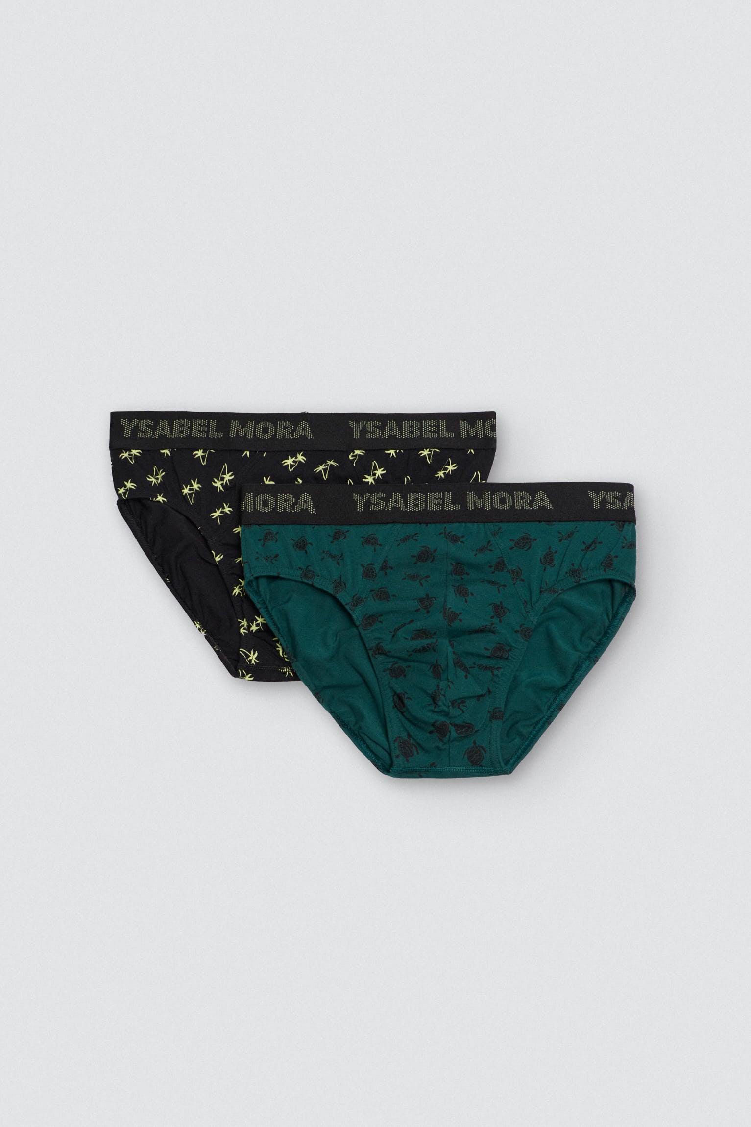 Pack de 6 slip algodón estampados coloridos