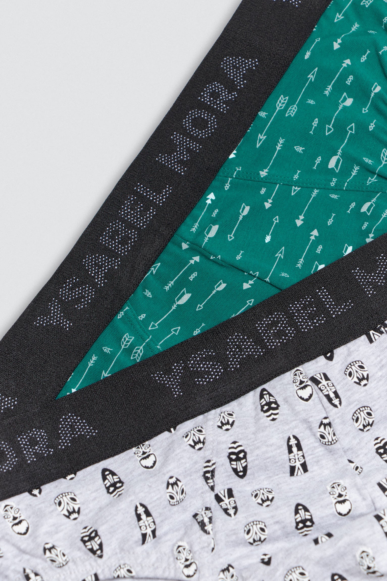 Pack de 6 slip algodón estampados coloridos