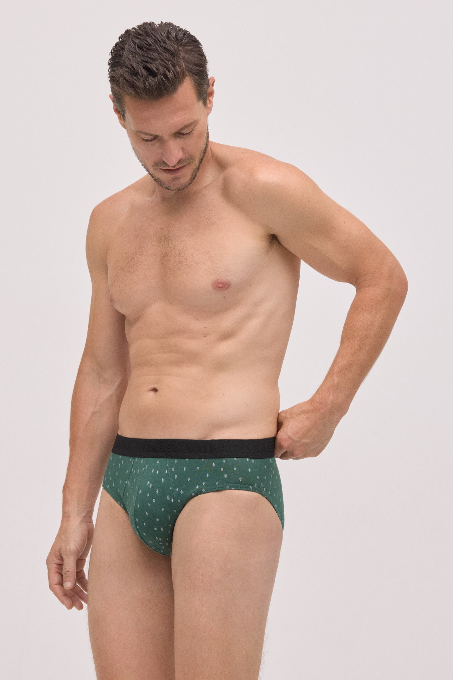 Pack of 6 printed briefs