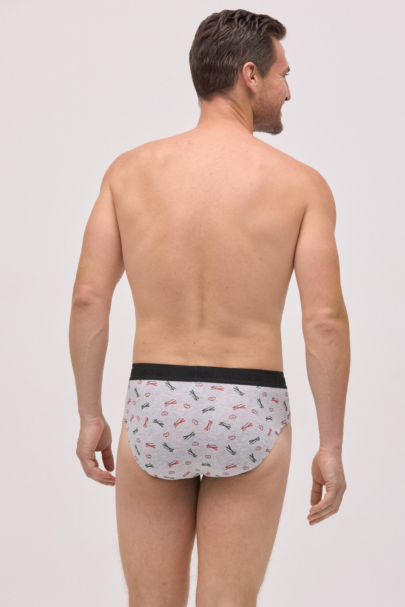 Pack of 6 printed briefs