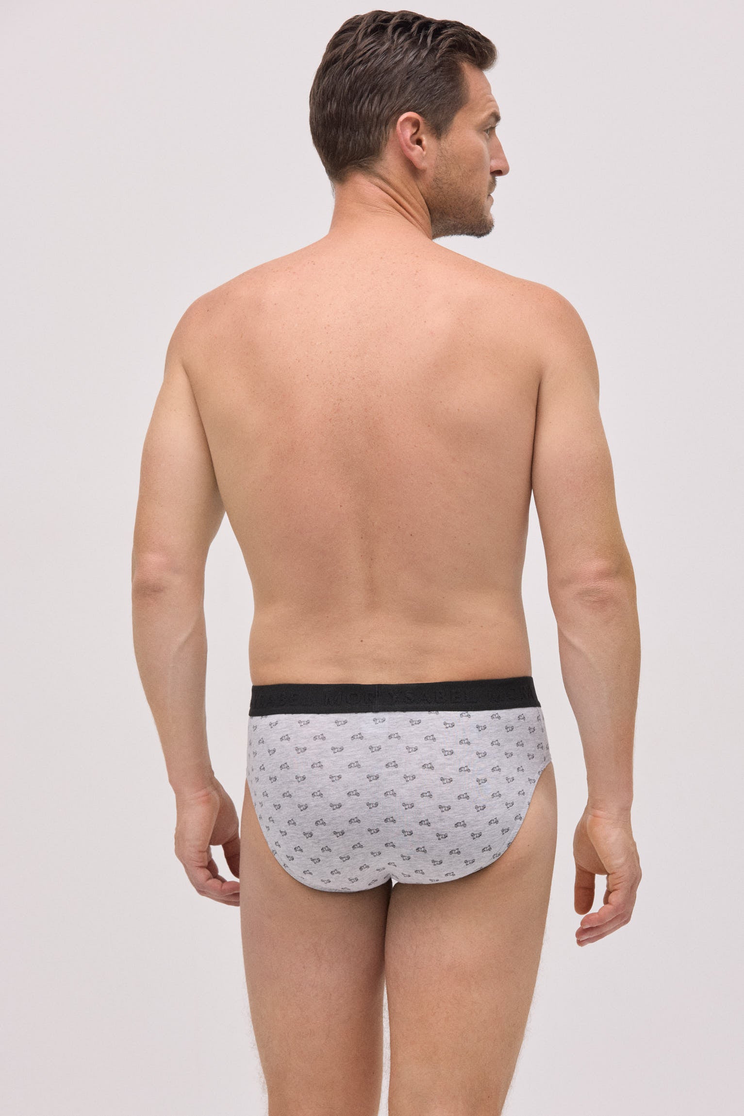 Pack of 6 printed briefs