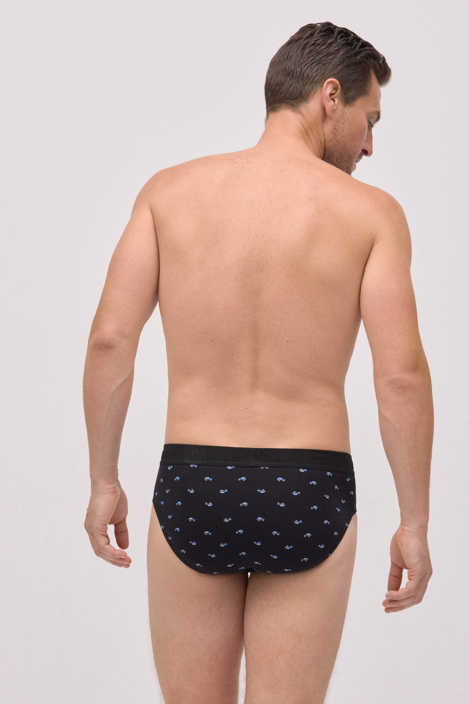 Pack of 6 printed briefs