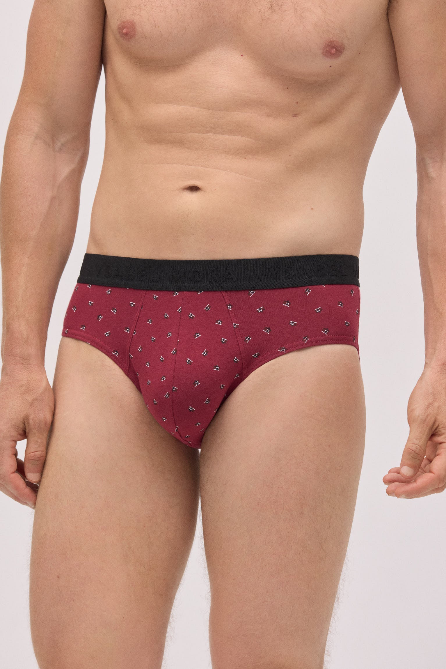 Pack of 6 printed briefs