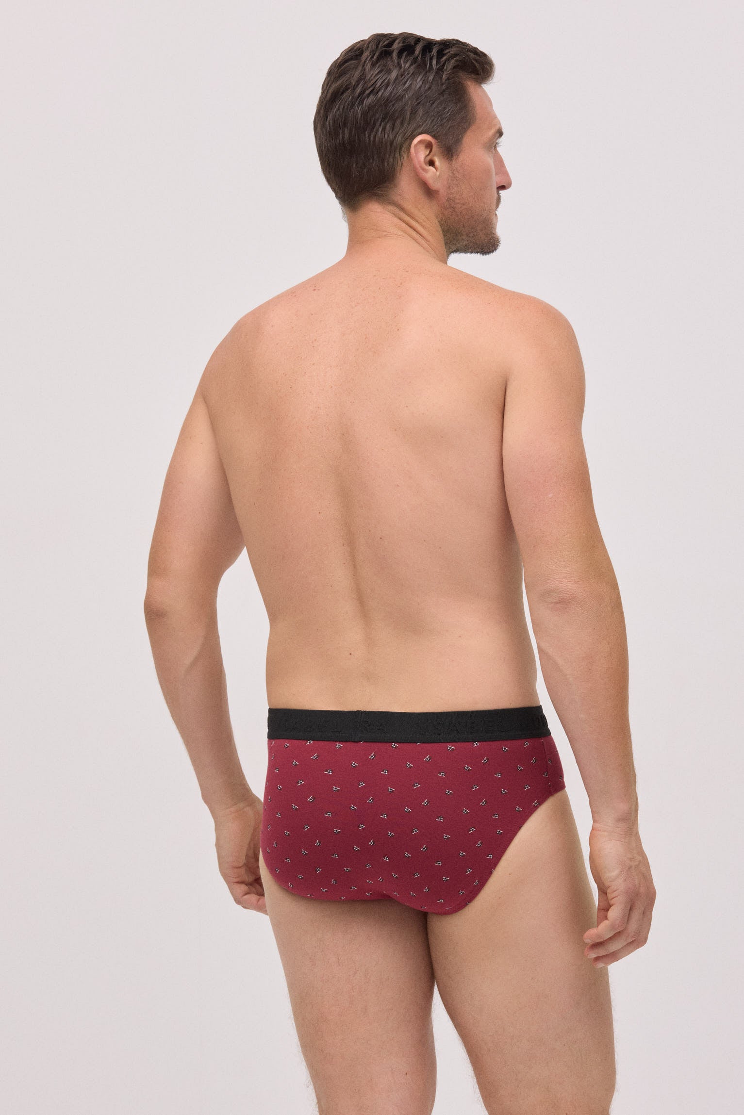 Pack of 6 printed briefs