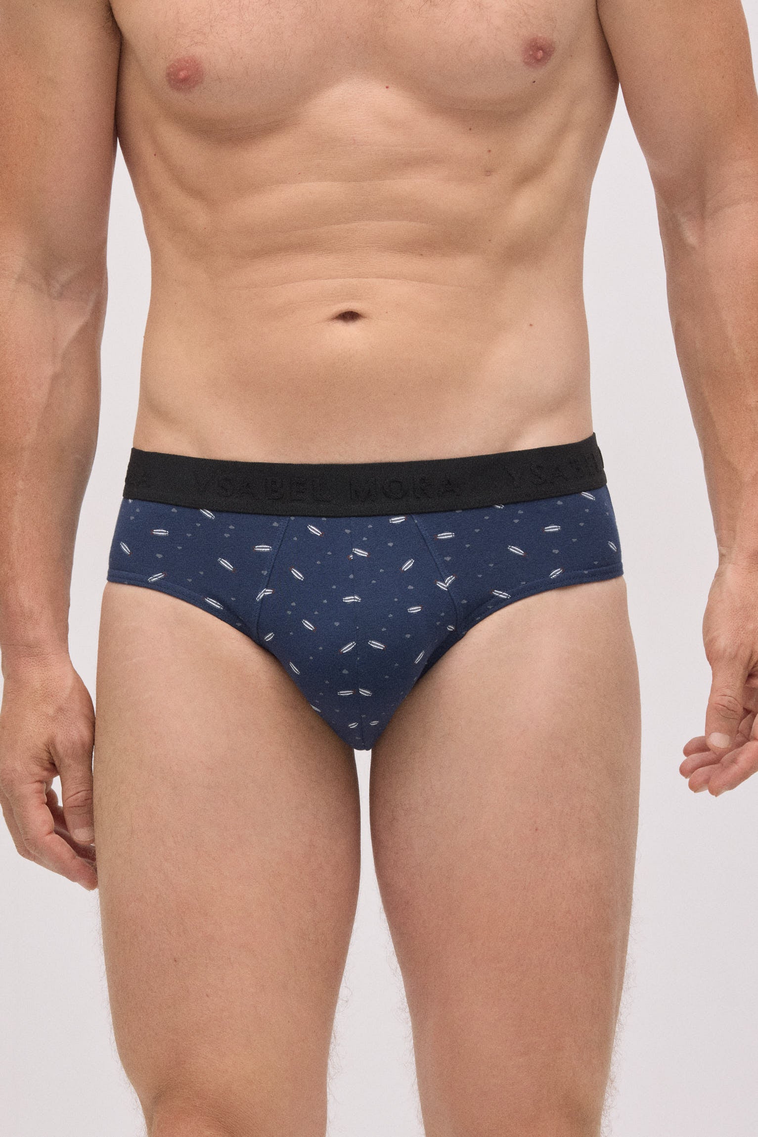 Pack of 6 printed briefs