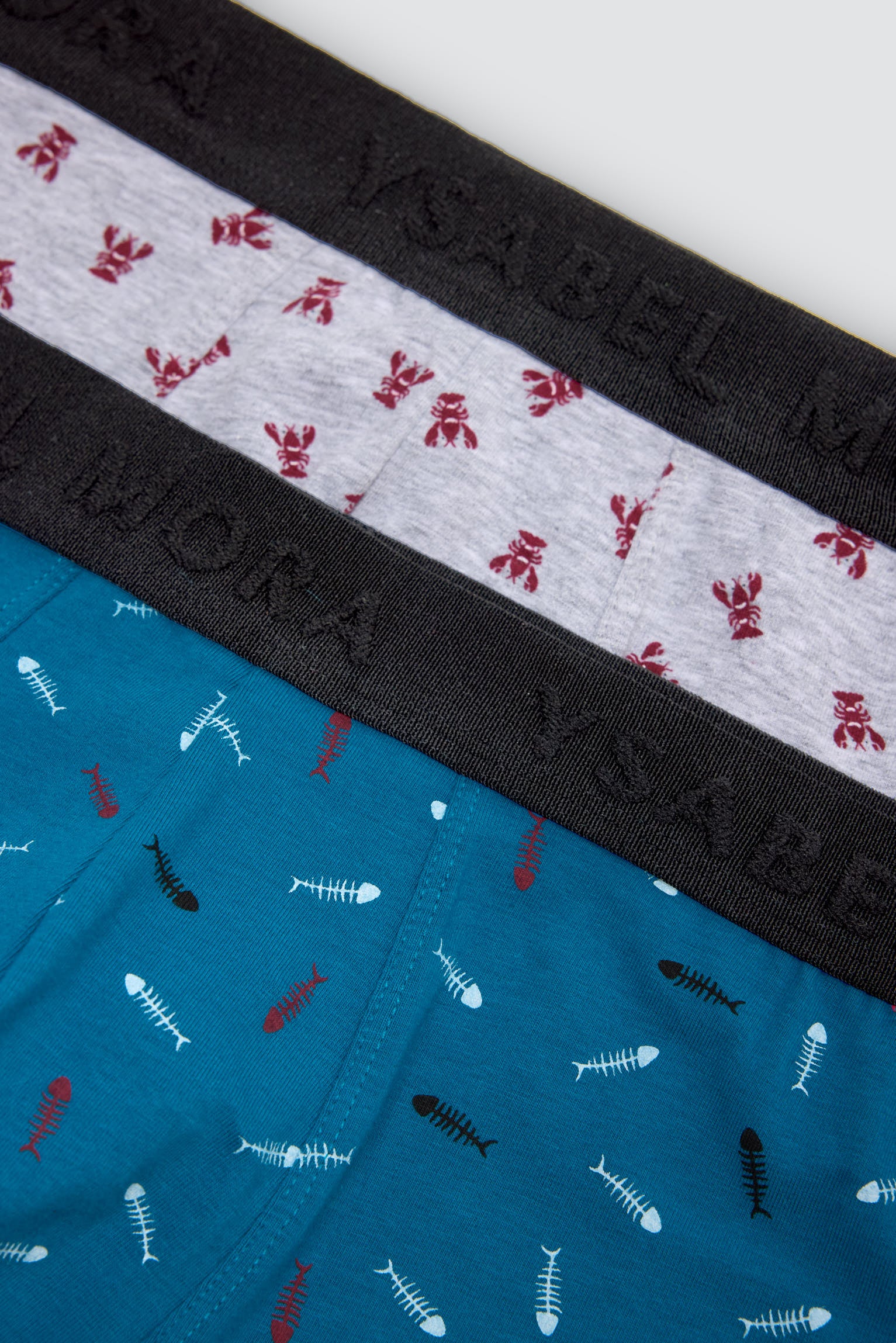 Pack 6 bóxers estampado animales