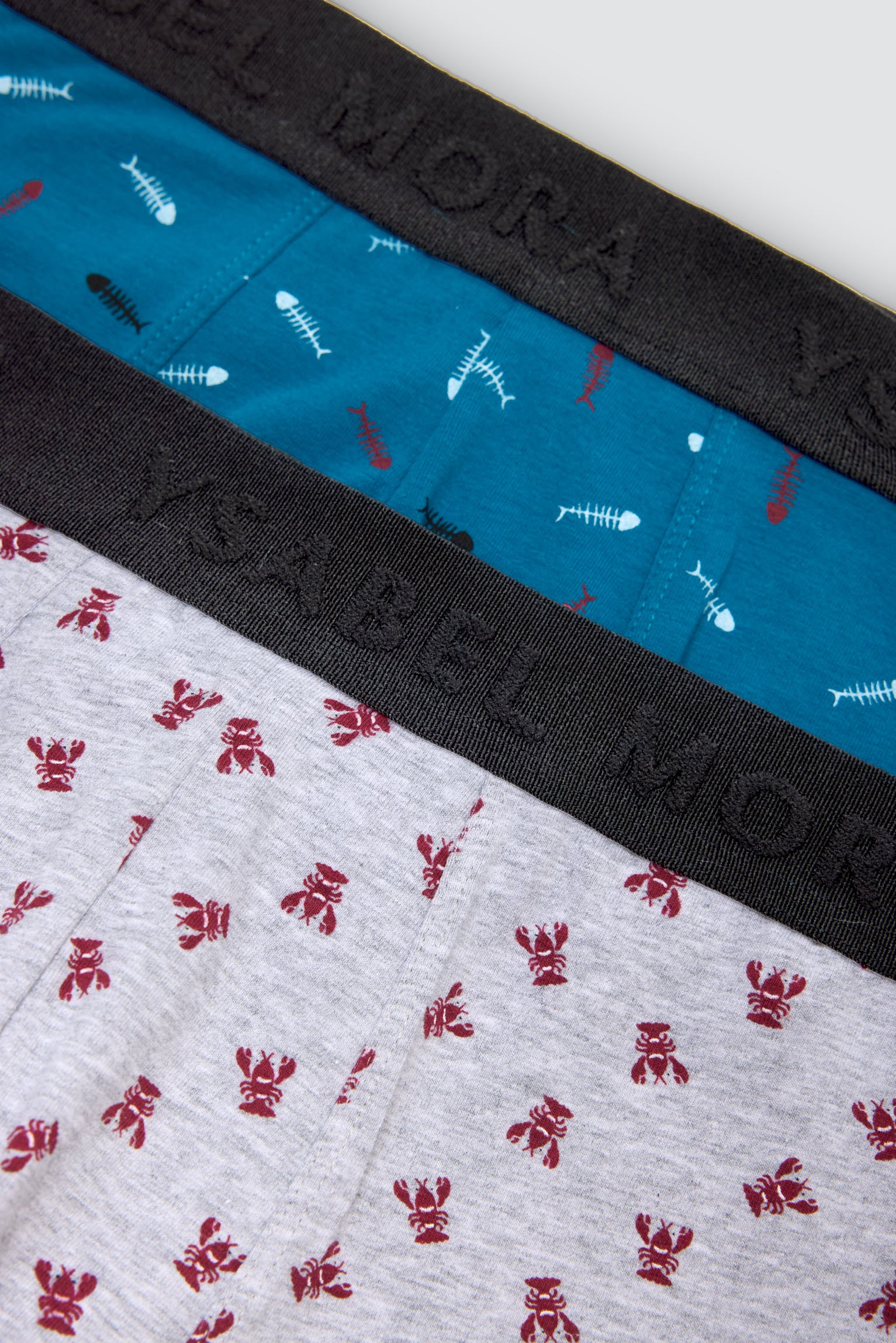 Pack 6 bóxers estampado animales