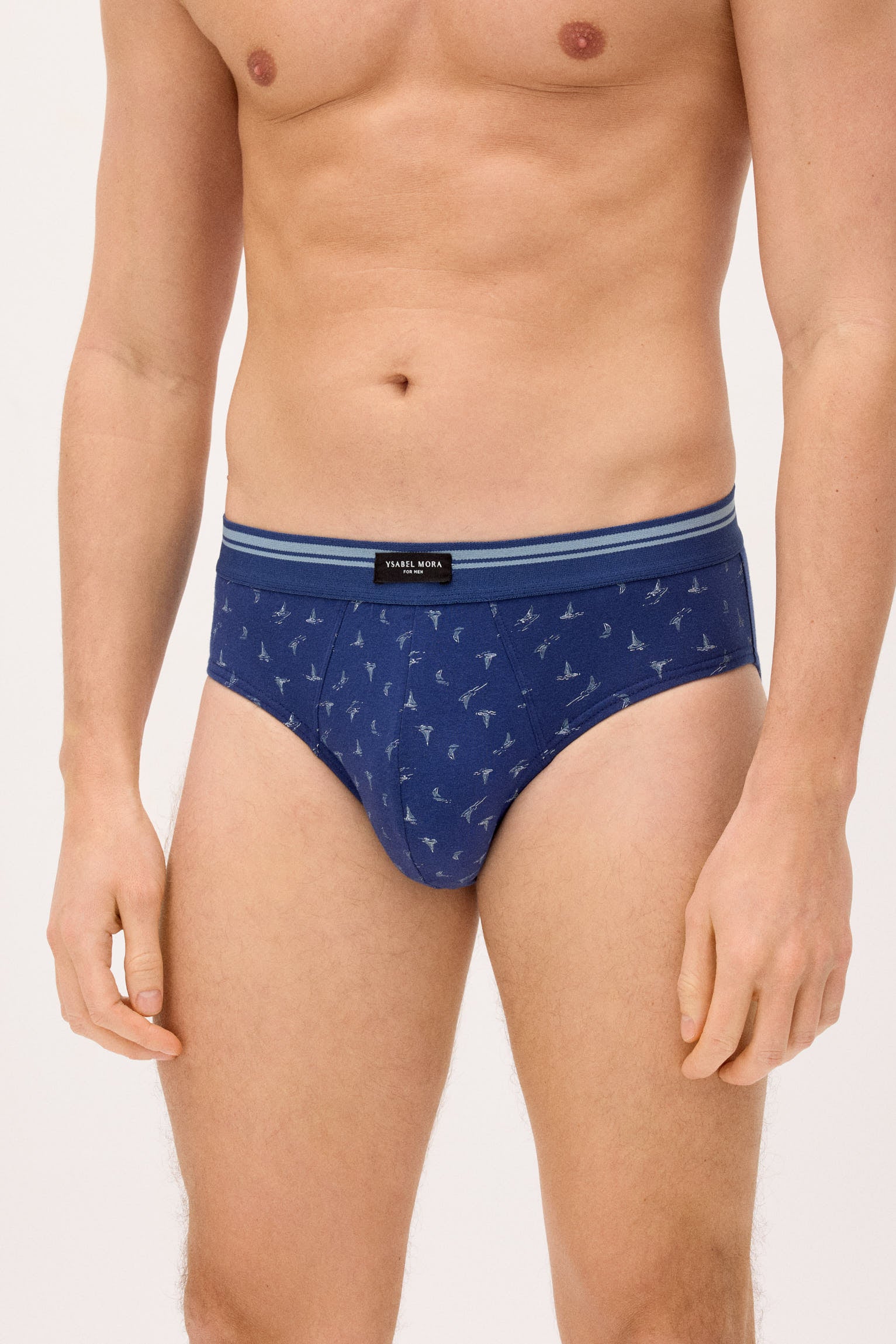 Pack 2 slips estampados náuticos