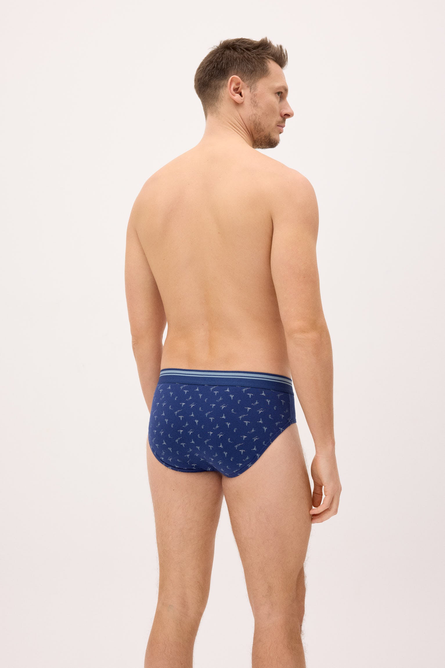 Pack 2 slips estampados náuticos