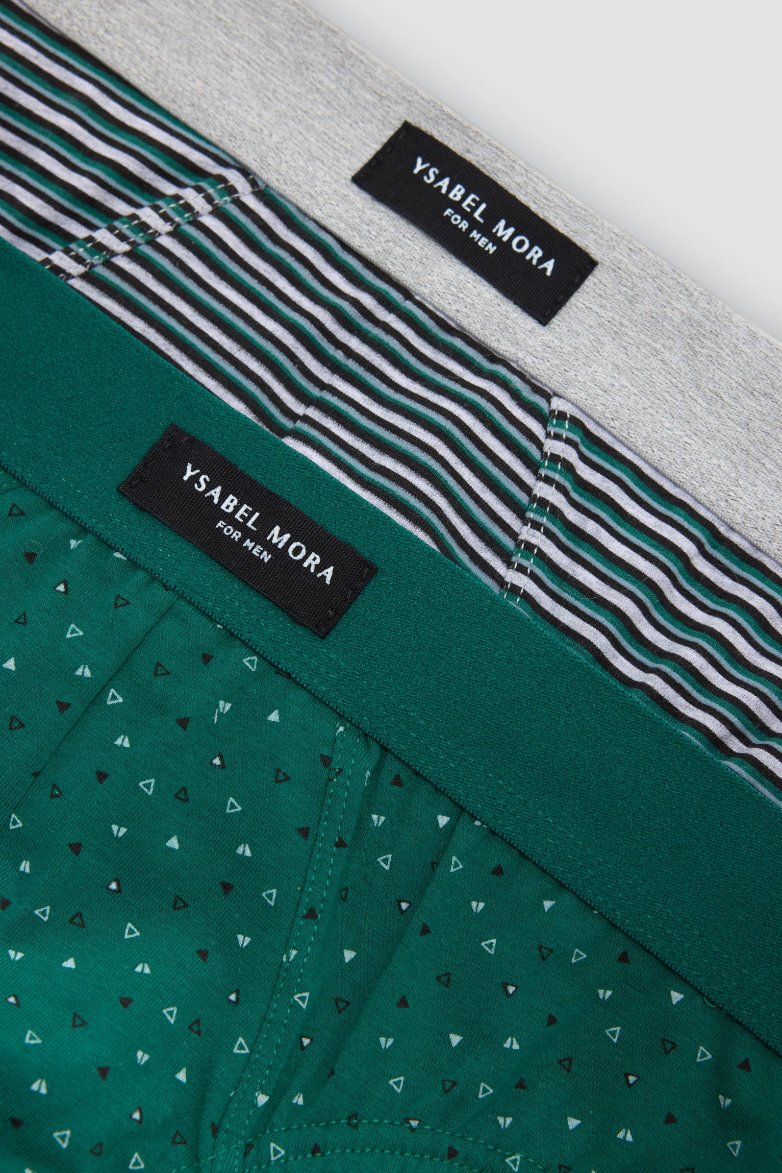 Pack 2 slips estampados geométricos - Ysabel Mora