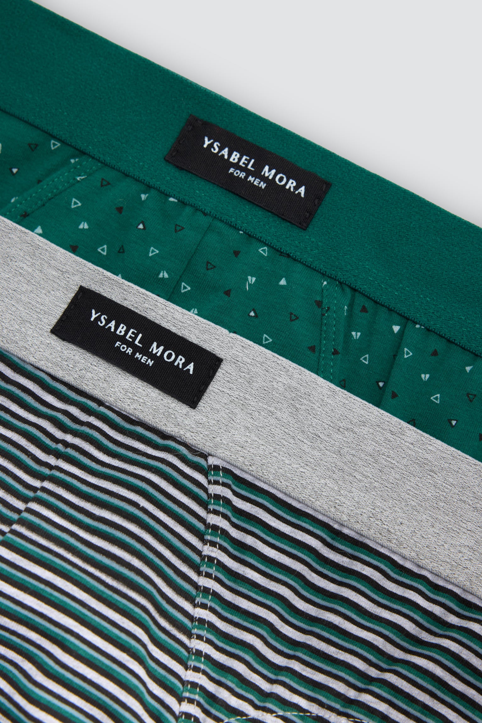 Pack 2 slips estampados geométricos - Ysabel Mora