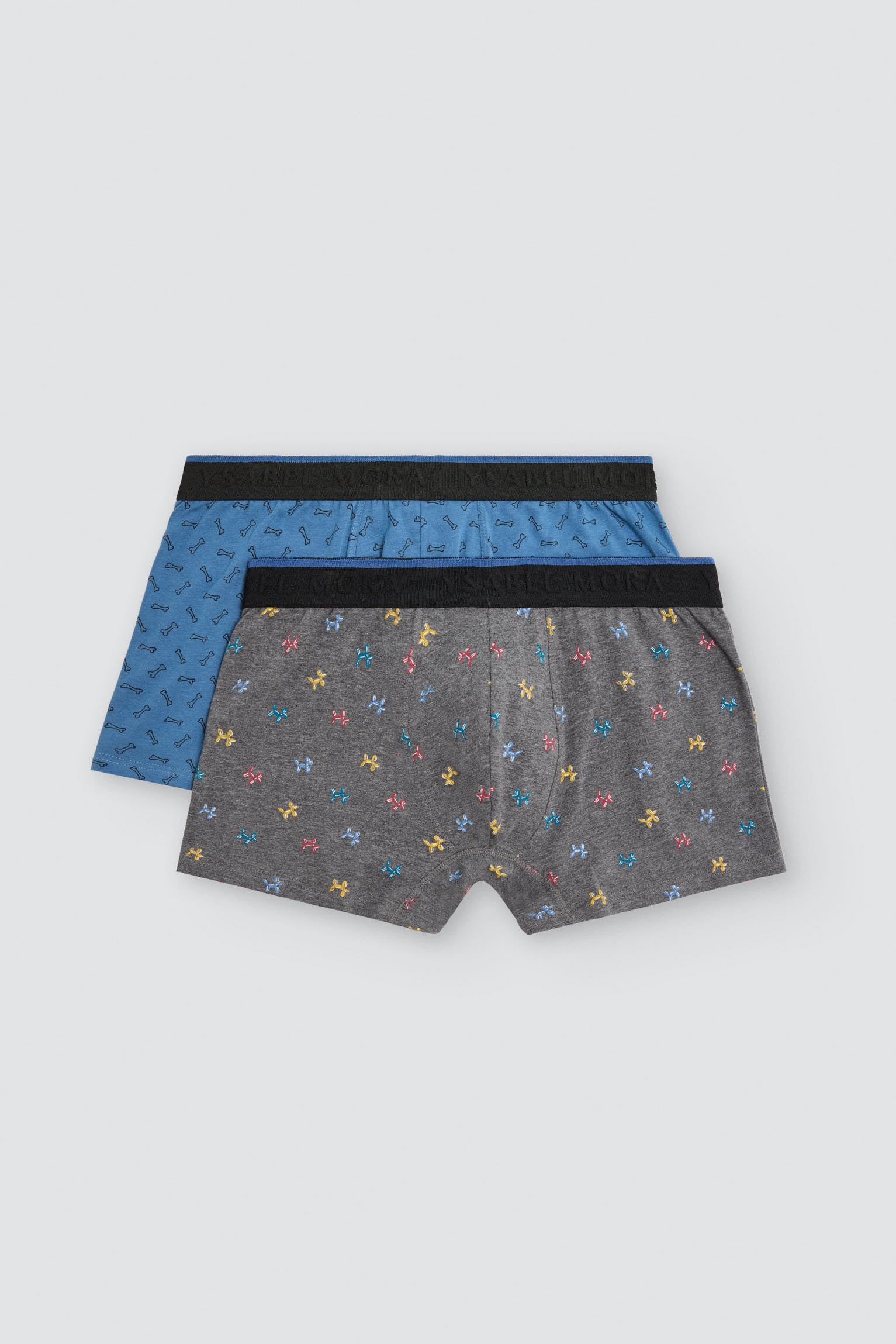 Pack 2 bóxers algodón estampado perros globo - Ysabel Mora