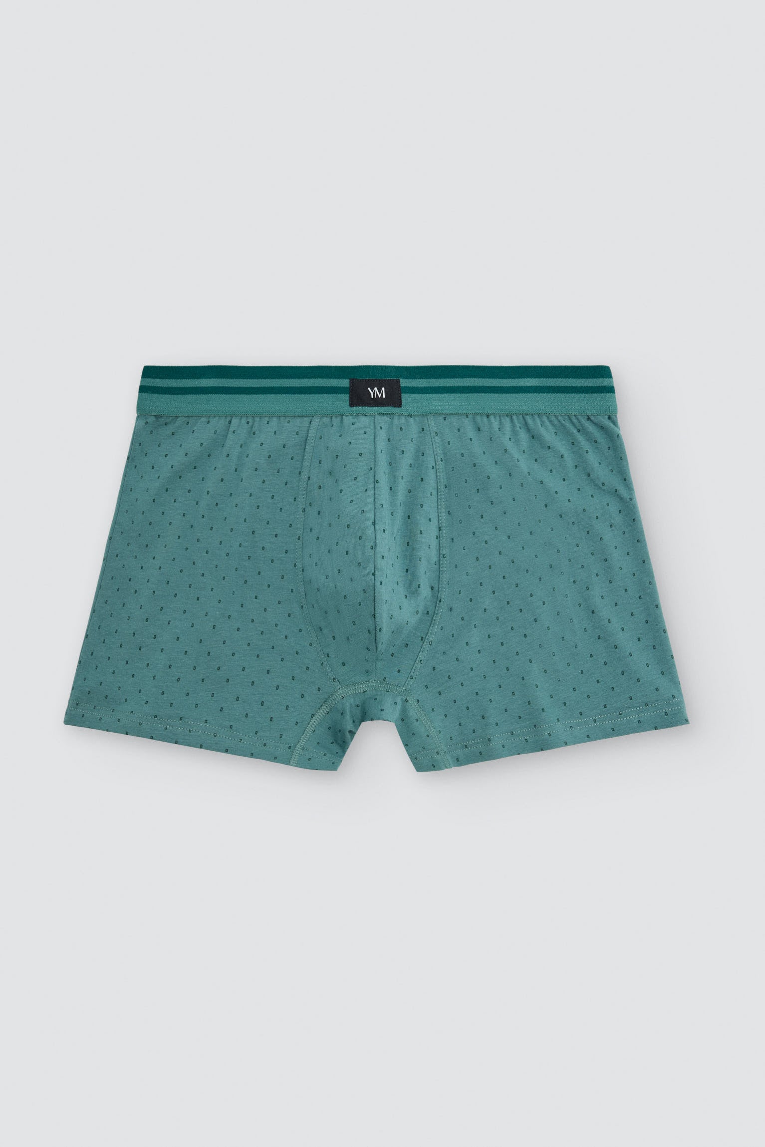 Pack 2 bóxers algodón estampado montañas y motivos geométricos - Ysabel Mora