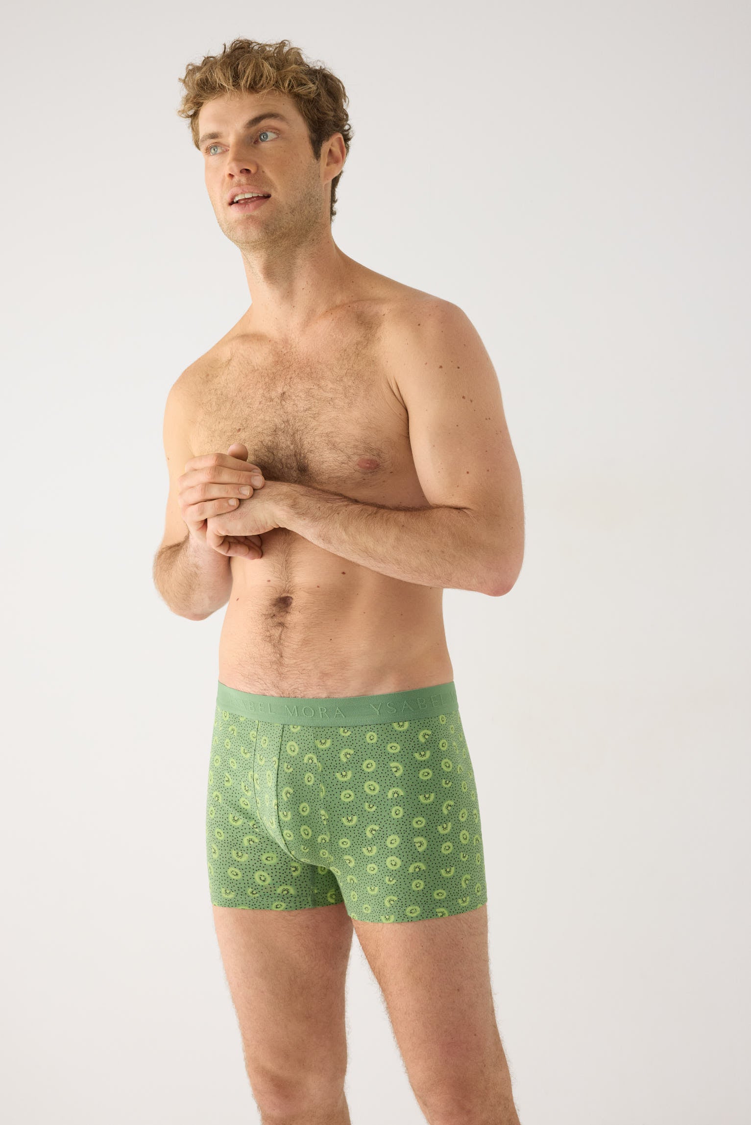 Pack bóxer y calcetines estampado kiwis - Ysabel Mora