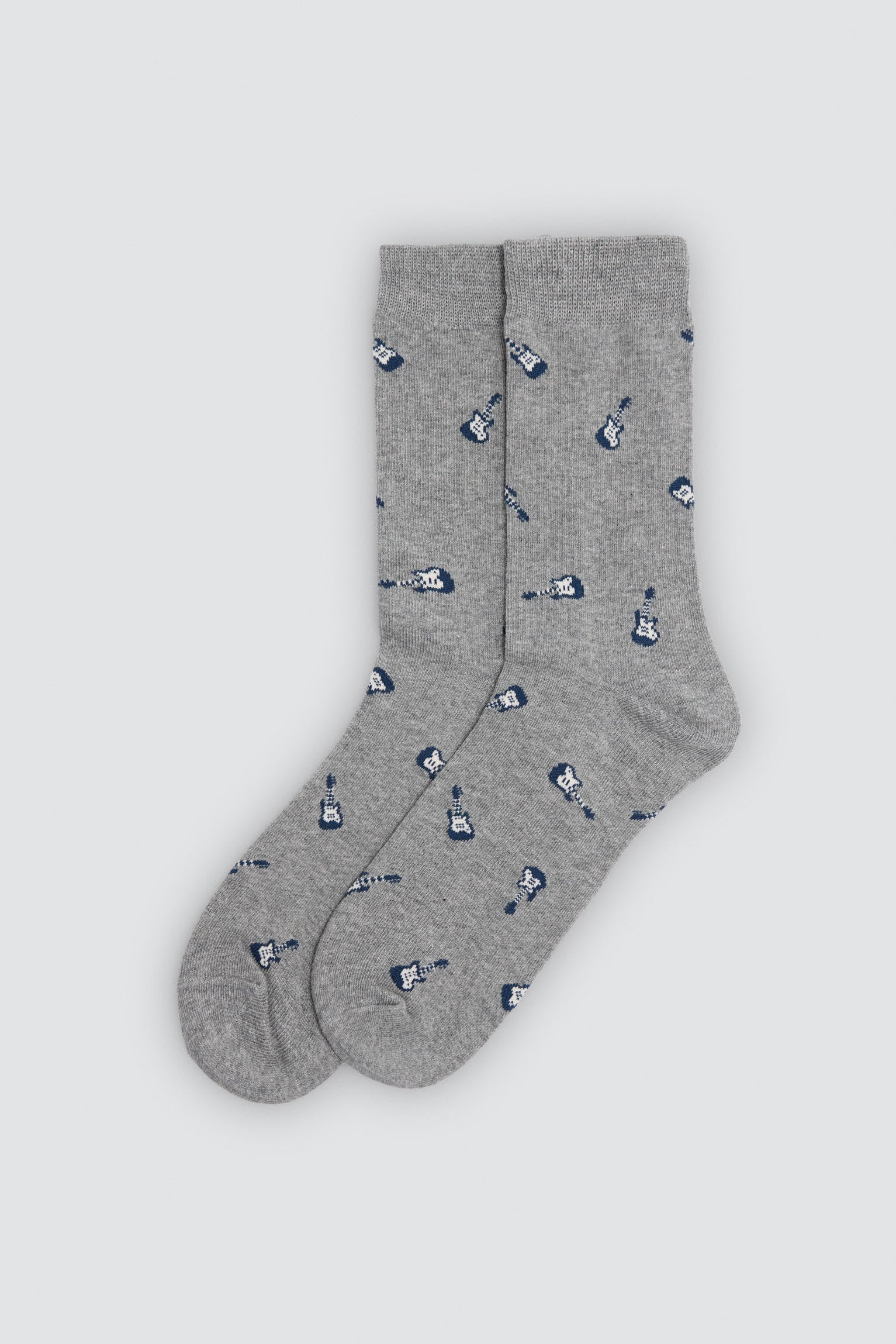 Pack 4 calcetines estampados animales, guitarras y cohetes
