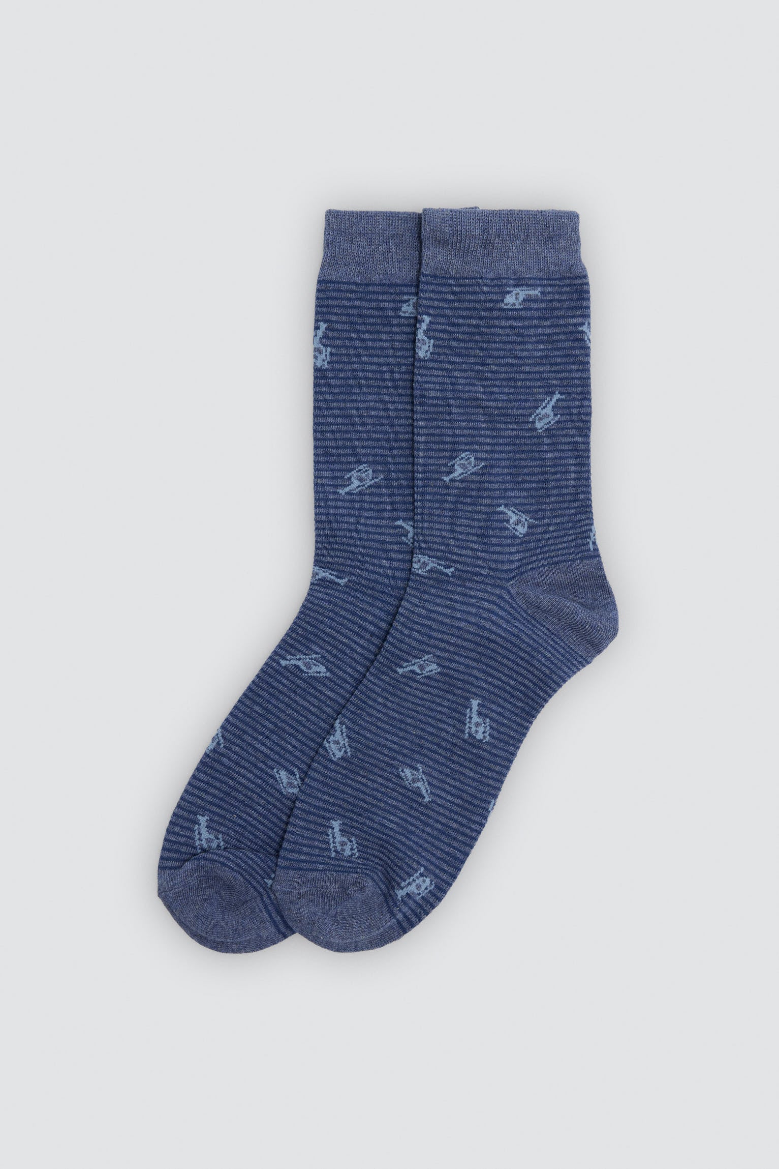 Pack 4 calcetines estampado vehiculos