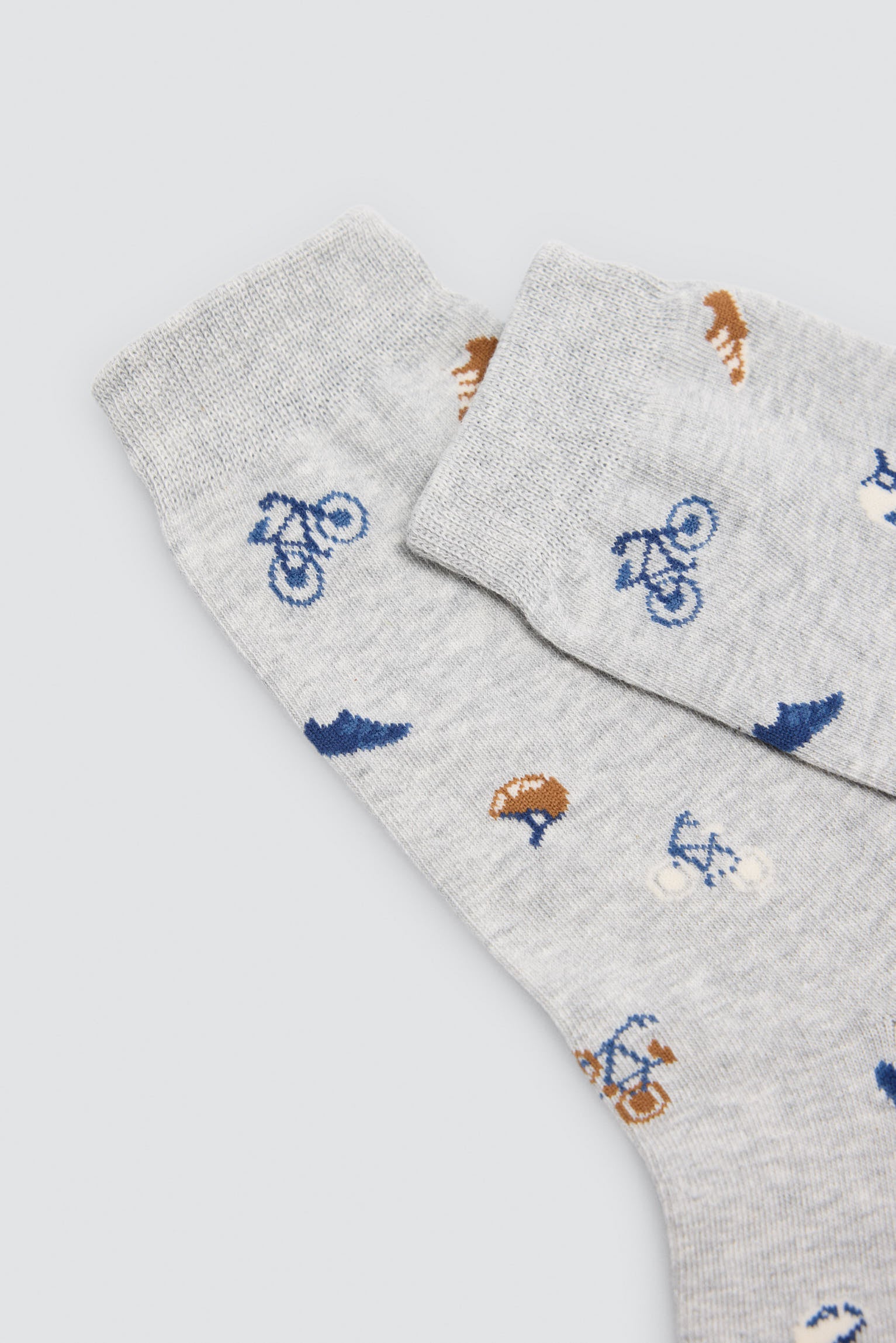 Pack 4 calcetines estampado vehiculos