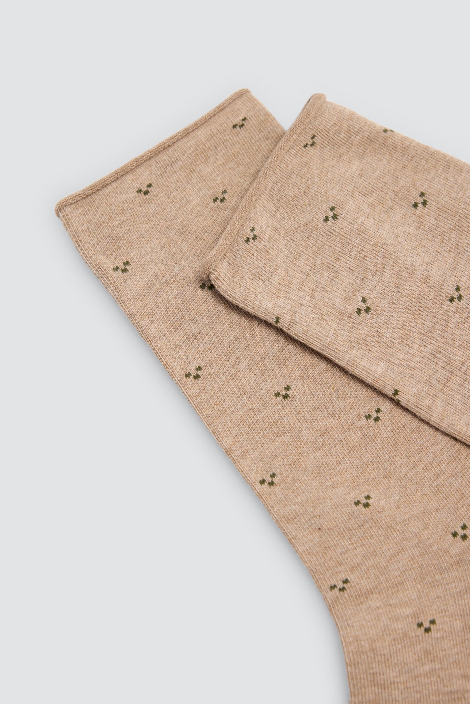 Pack 3 calcetines sin puño estampadoselementos minimal y bicicletas