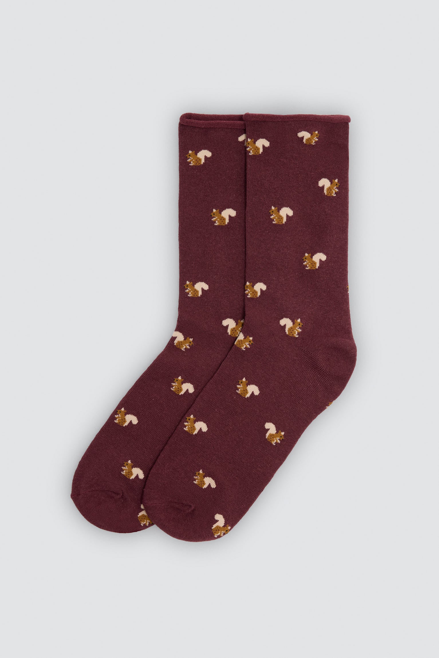 Pack 4 calcetines sin puño estampado animales