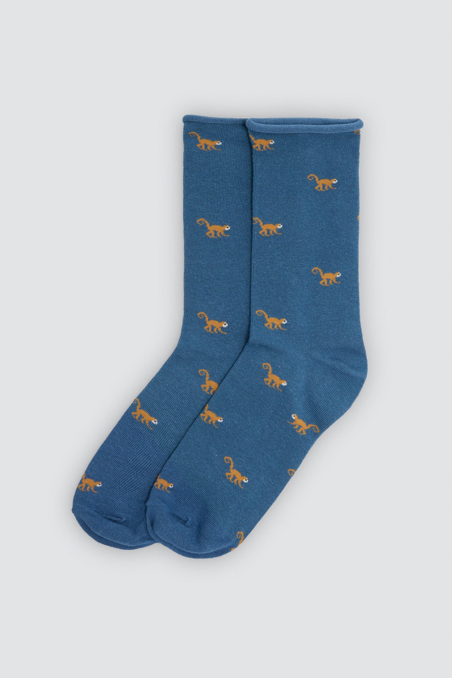 Pack 4 calcetines sin puño estampado animales