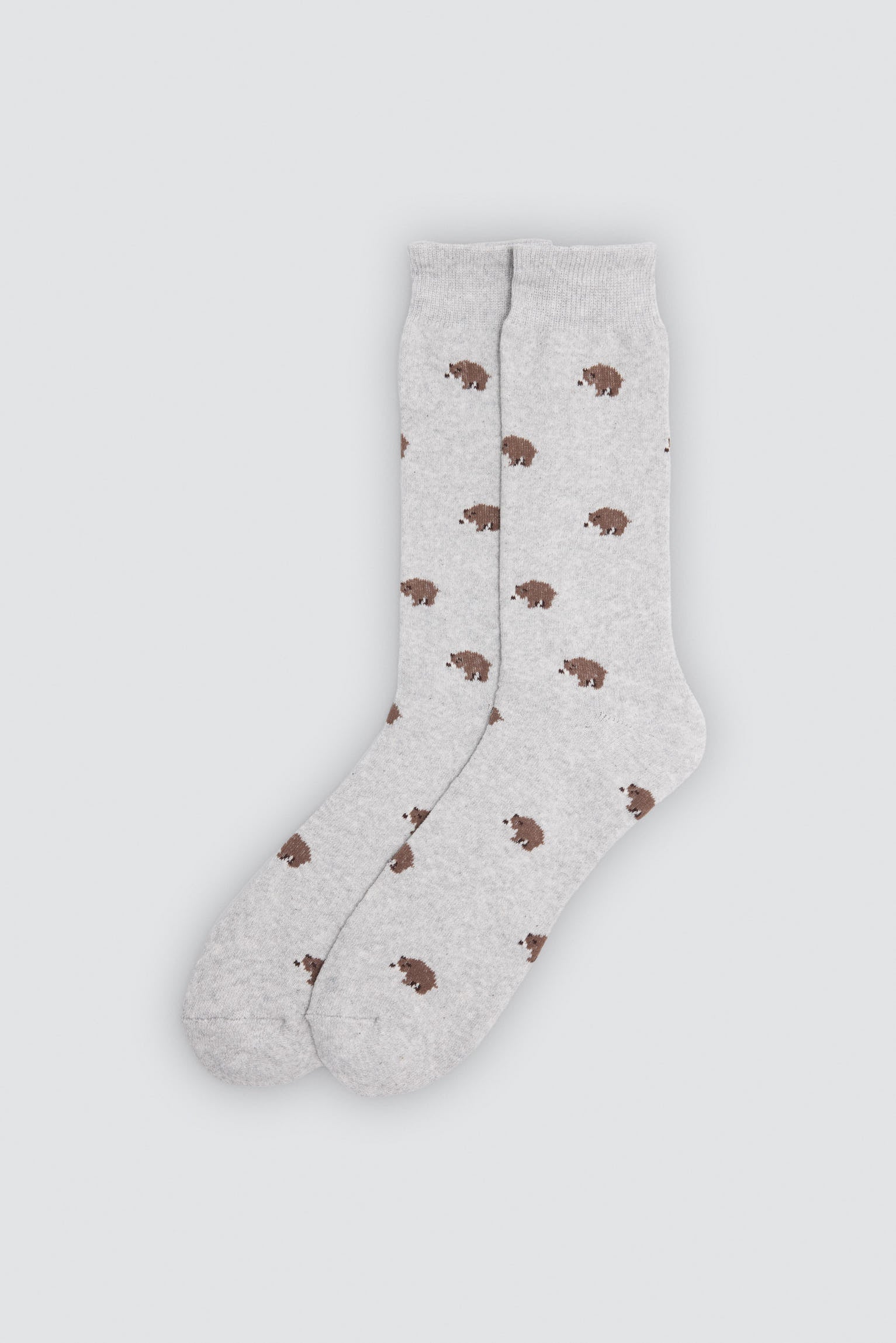 Pack 3 calcetines térmicos estampados variados osos, auriculares y rayas