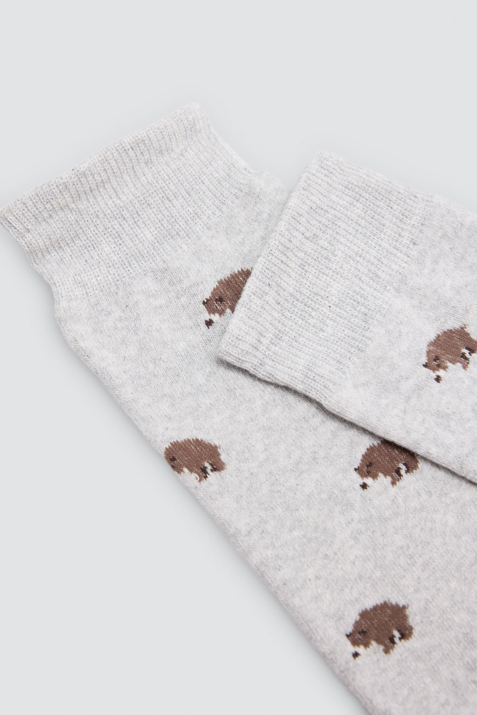 Pack 3 calcetines térmicos estampados variados osos, auriculares y rayas