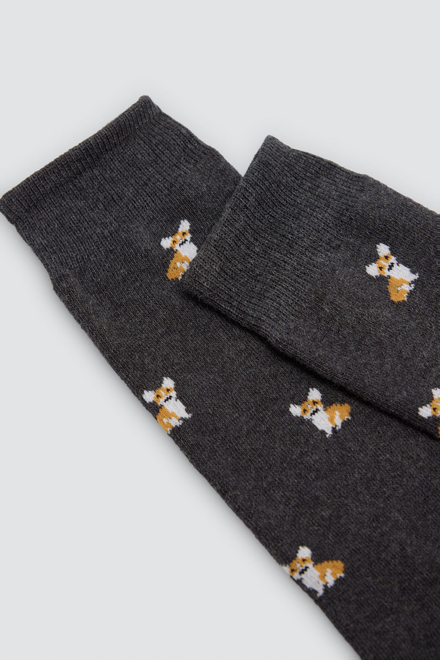 Pack 4 calcetines térmicos estampados variados animales y rayas