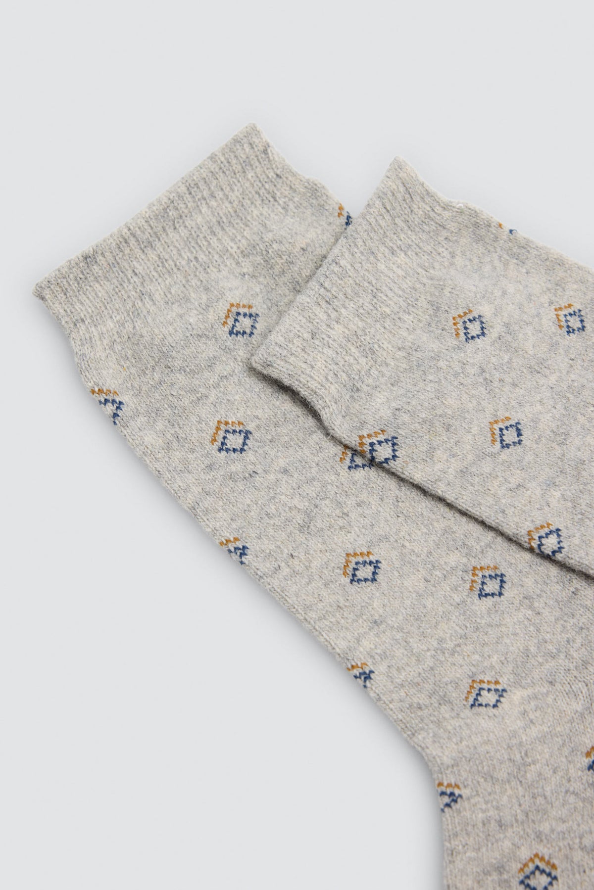 Pack 3 calcetines hombre lana estampados variados