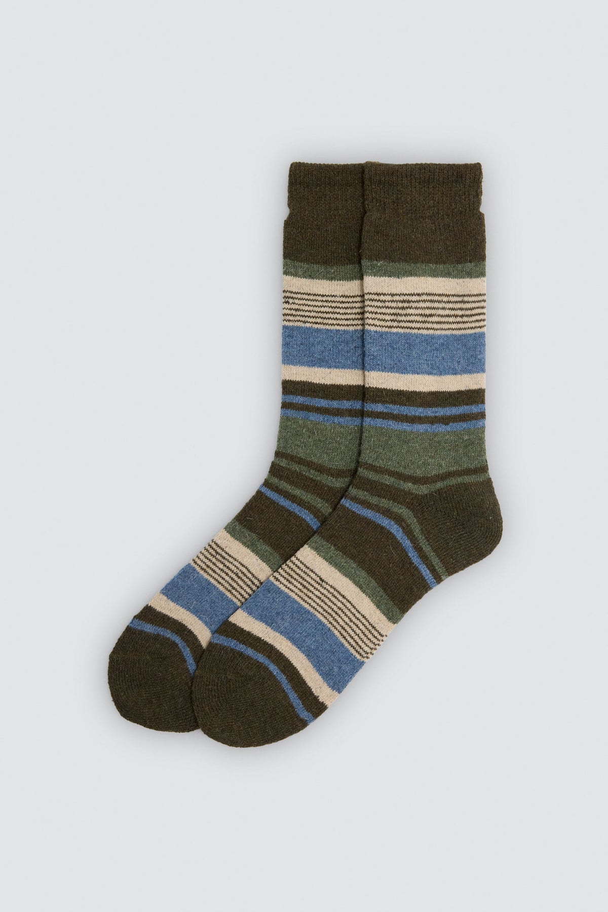 Pack 3 calcetines angora estampado rayas