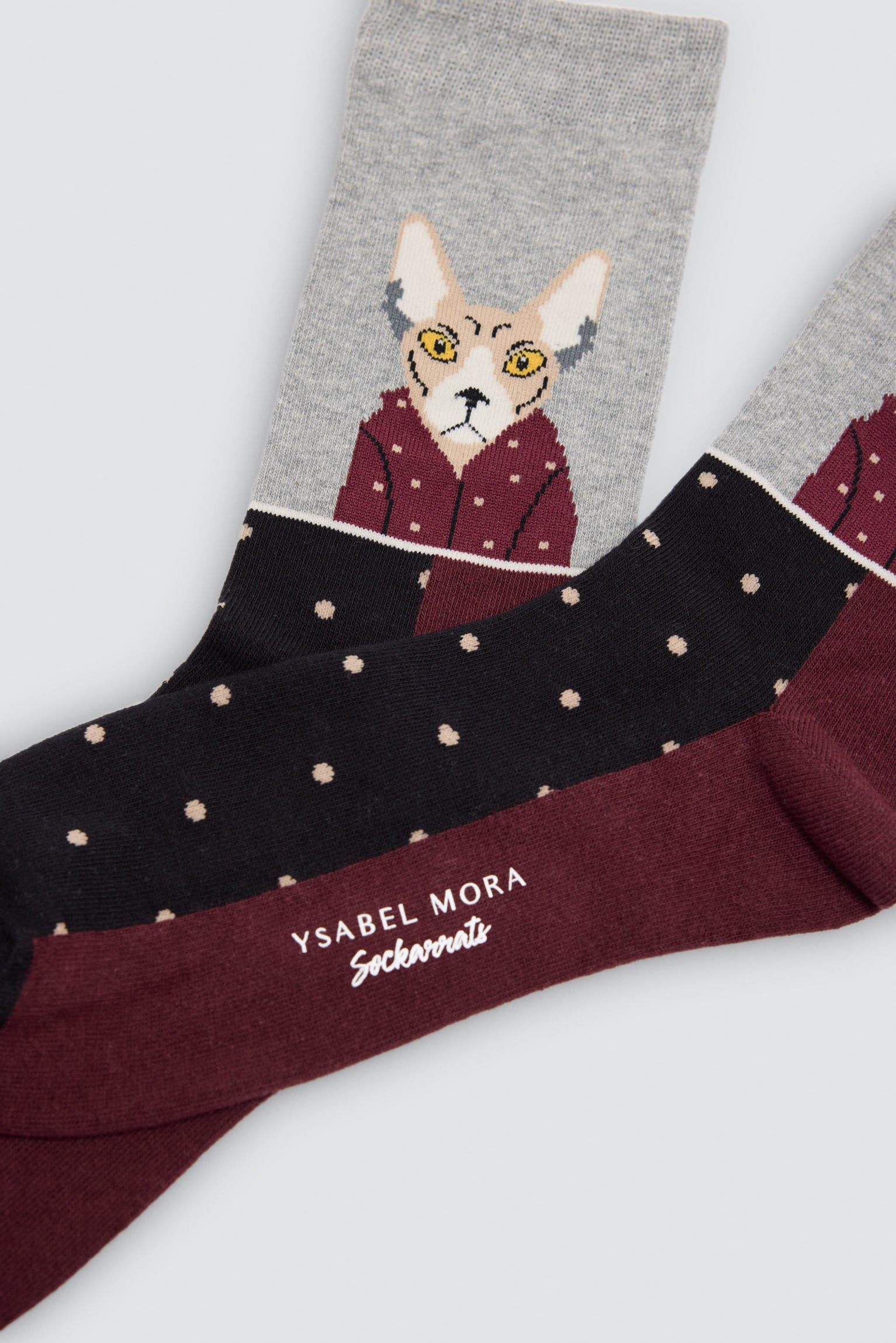 Pack 4 calcetines estampados divertidos animales  Sockarrats
