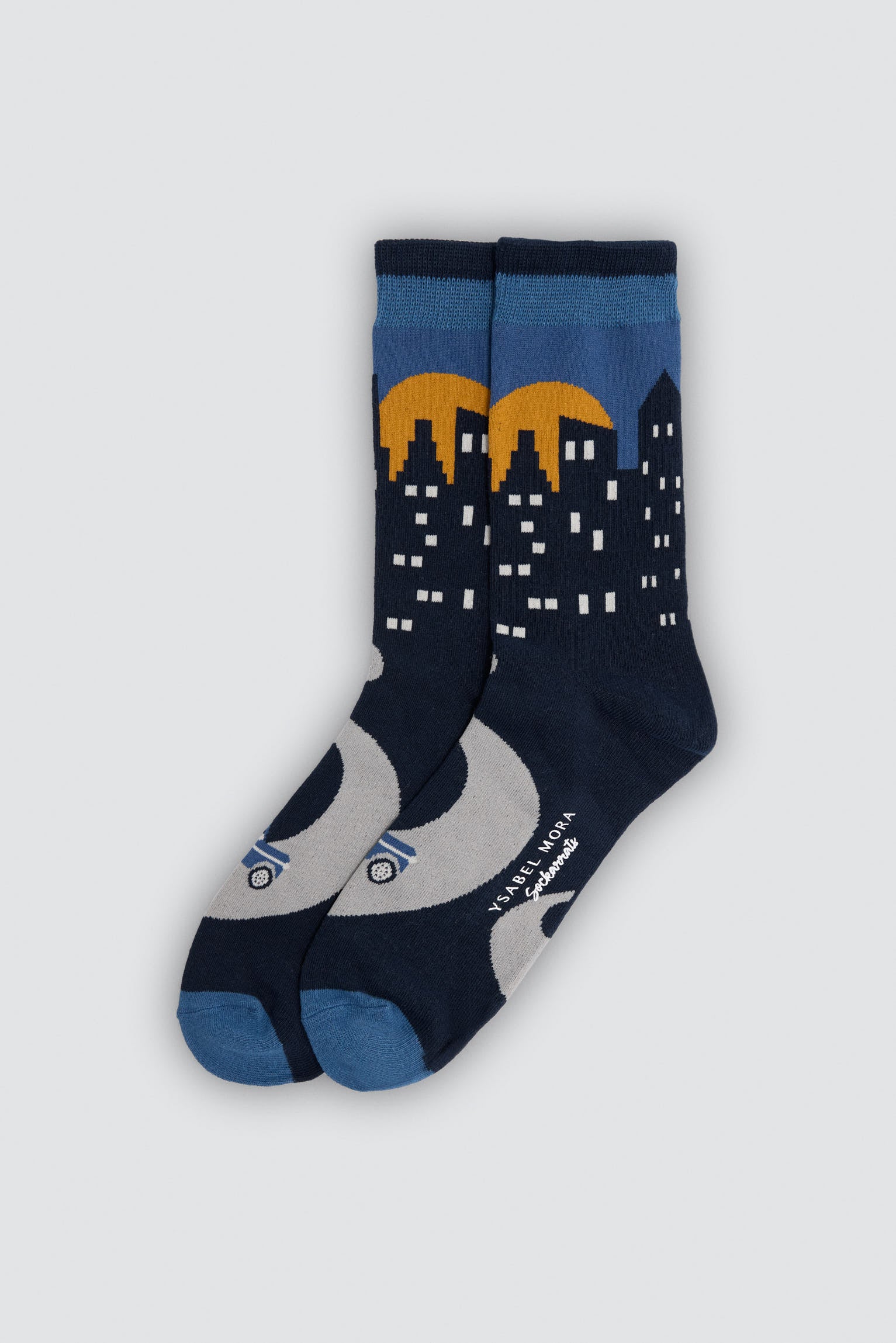 Pack 4 calcetines estampados paisajes coloridos  Sockarrats