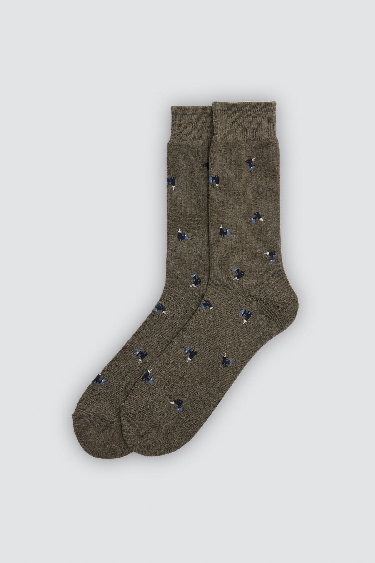 Pack 4 calcetines algodón estampados animales y motos