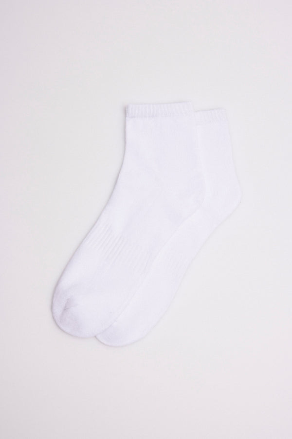 1 22401 calcetines tobilleros deportivos Blanco 
