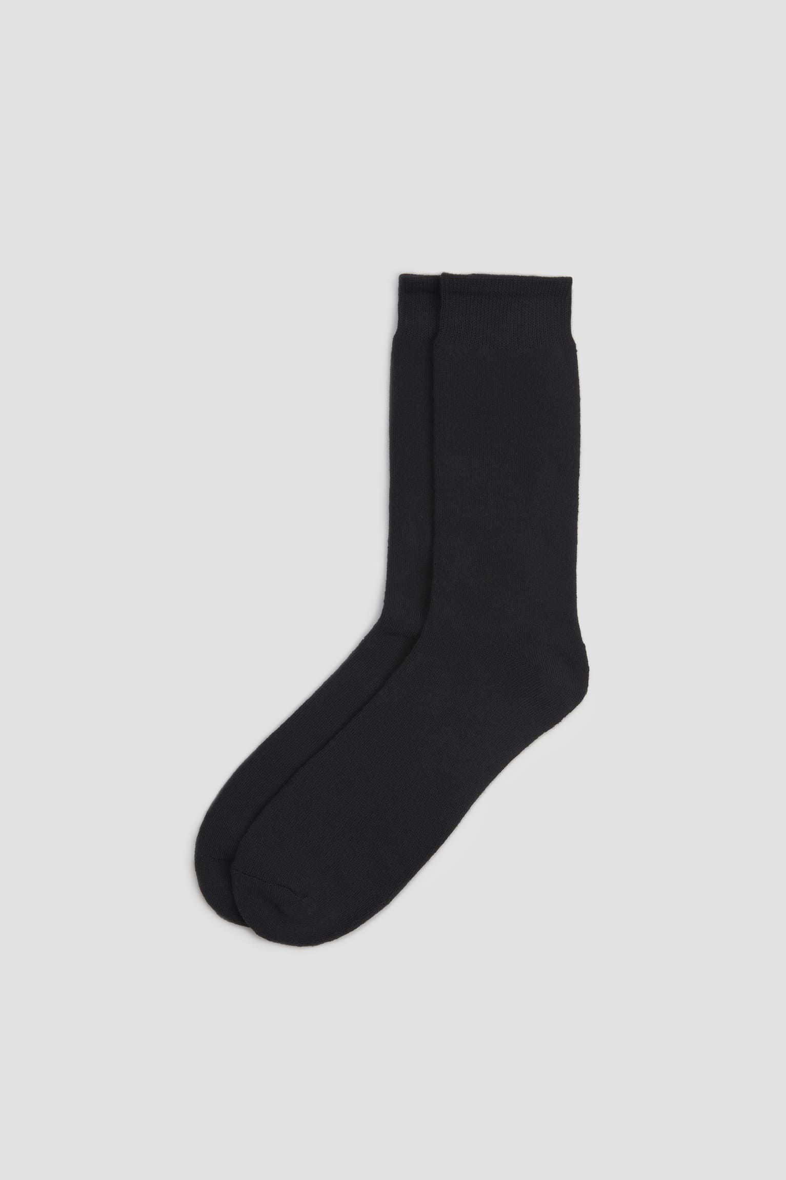 Thermal socks with black terry