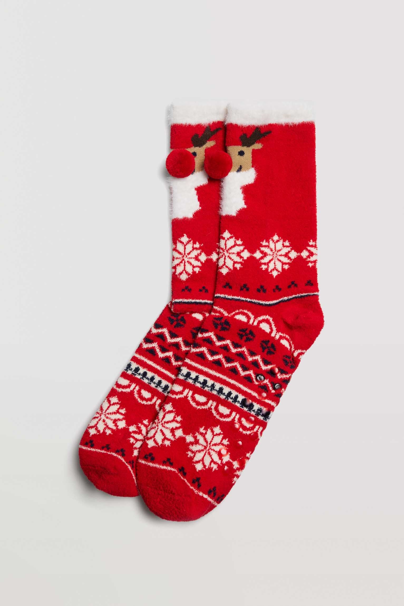 Men's non-slip Christmas socks