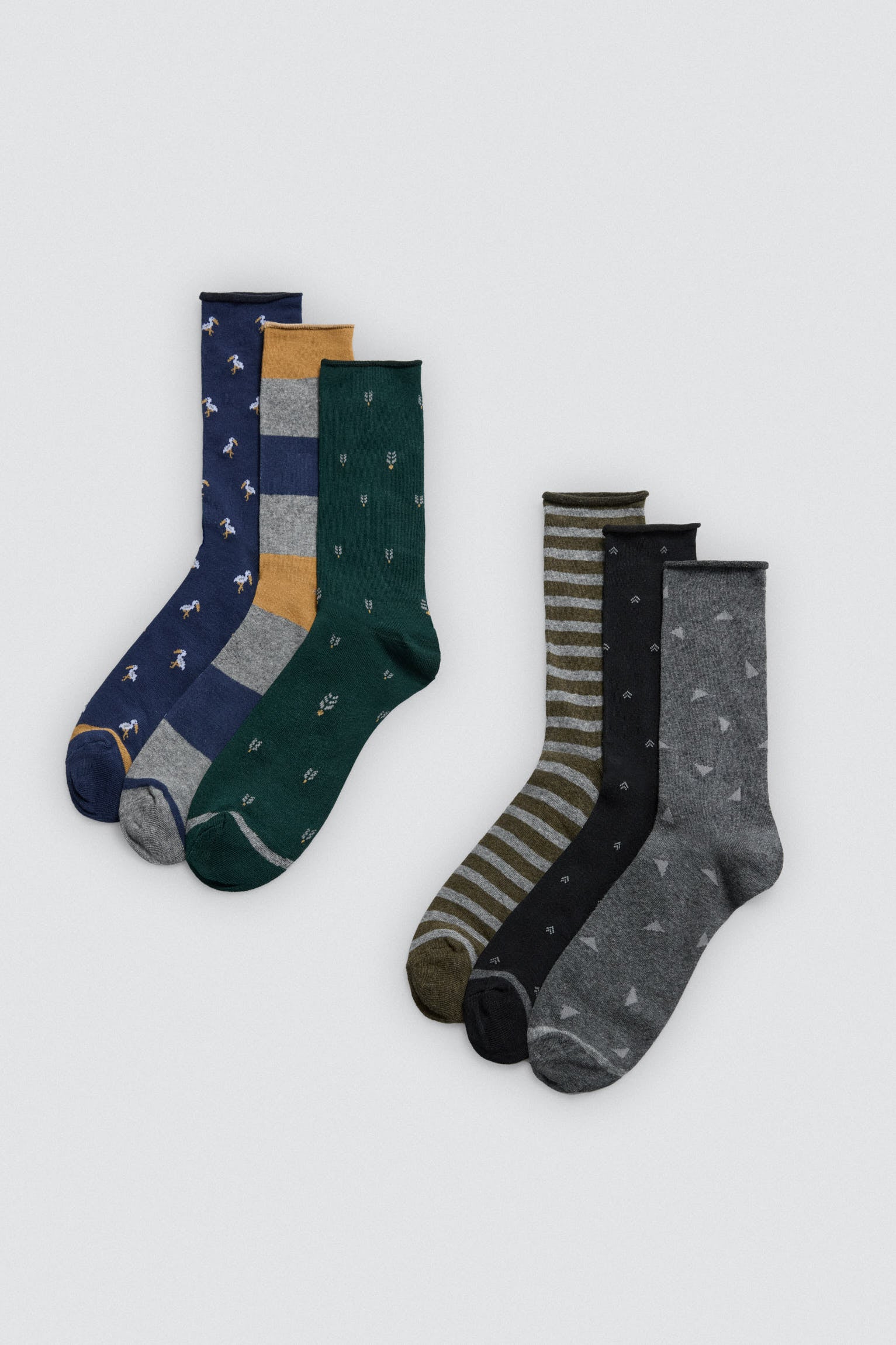 22945-1-pack-6-calcetines-altos-sin-puno-estampados