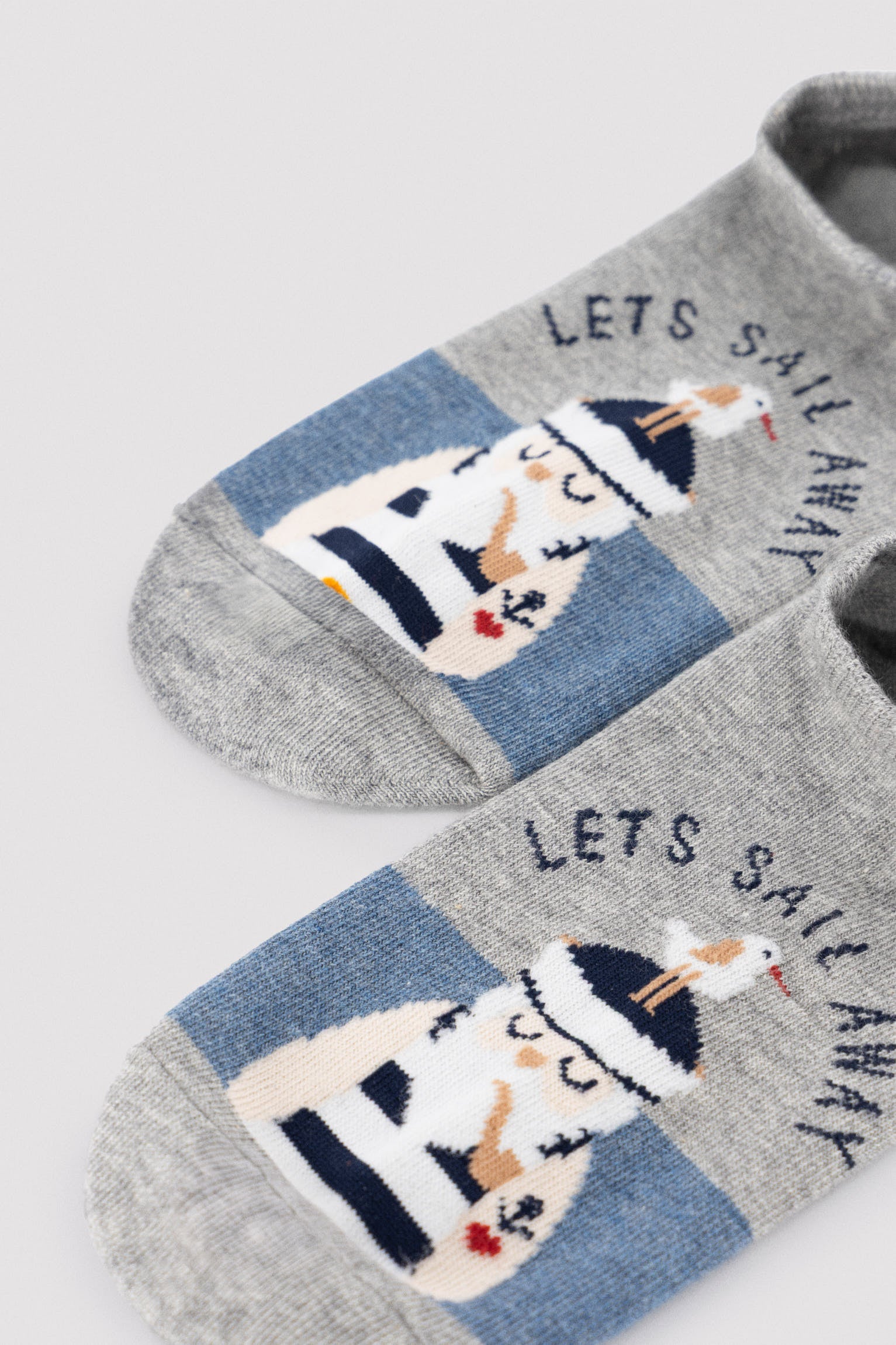 Pack 4 pinkies hombre estampado Sea you soon