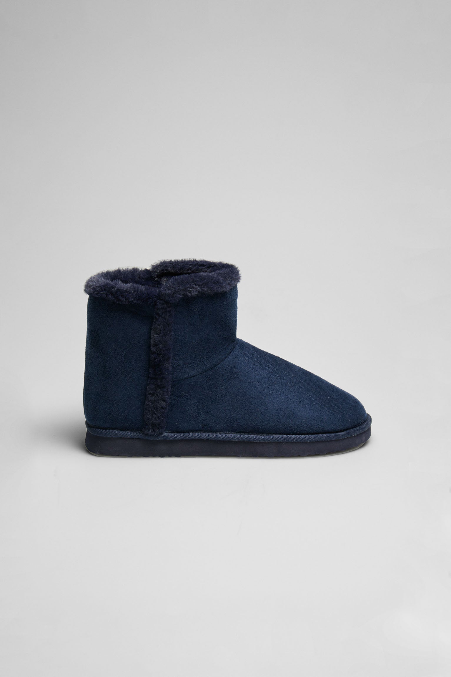 Navy smooth house boots